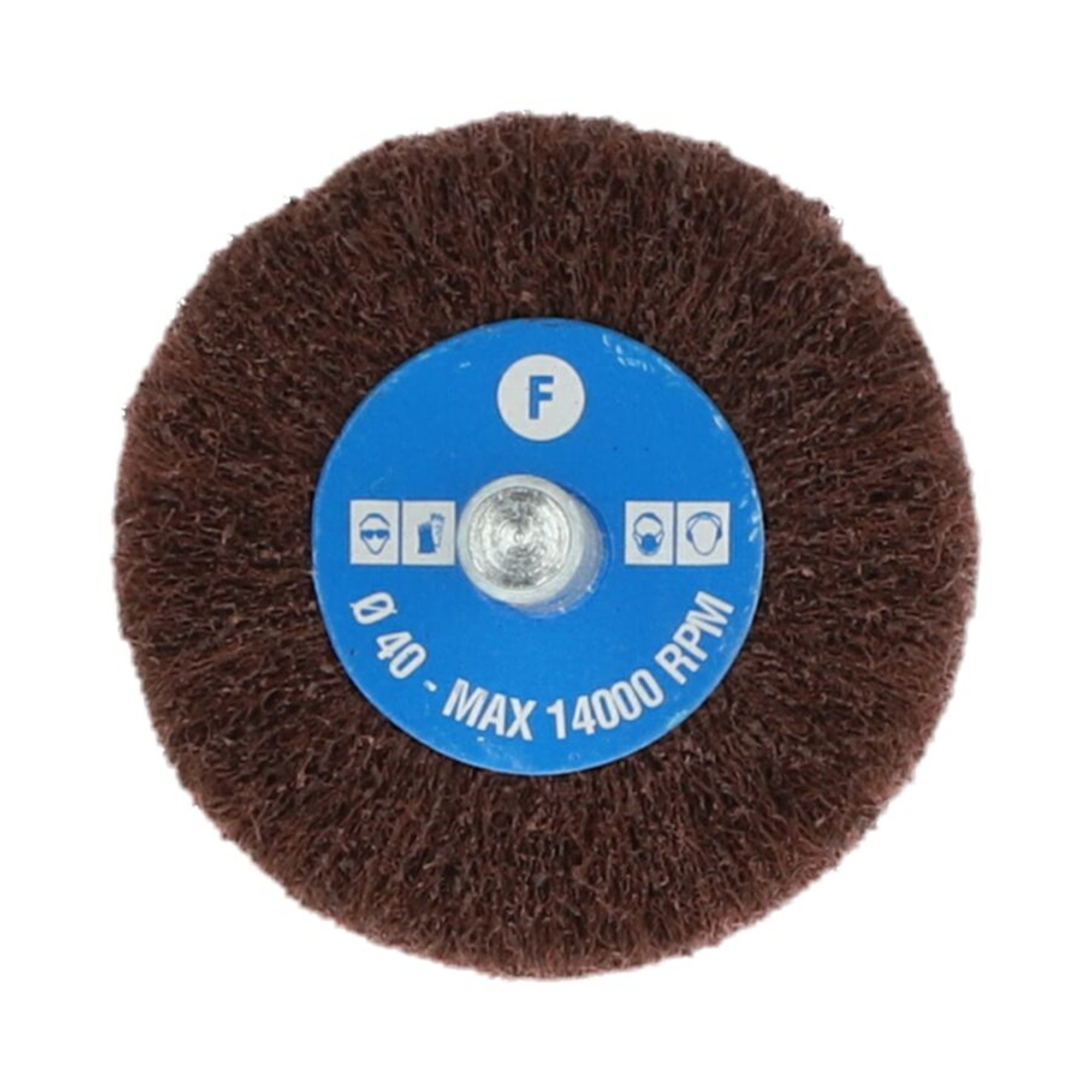 10 x Norton Fächerschleifer Schleifmop mit Schaft 40x20x6 Fein A F2401