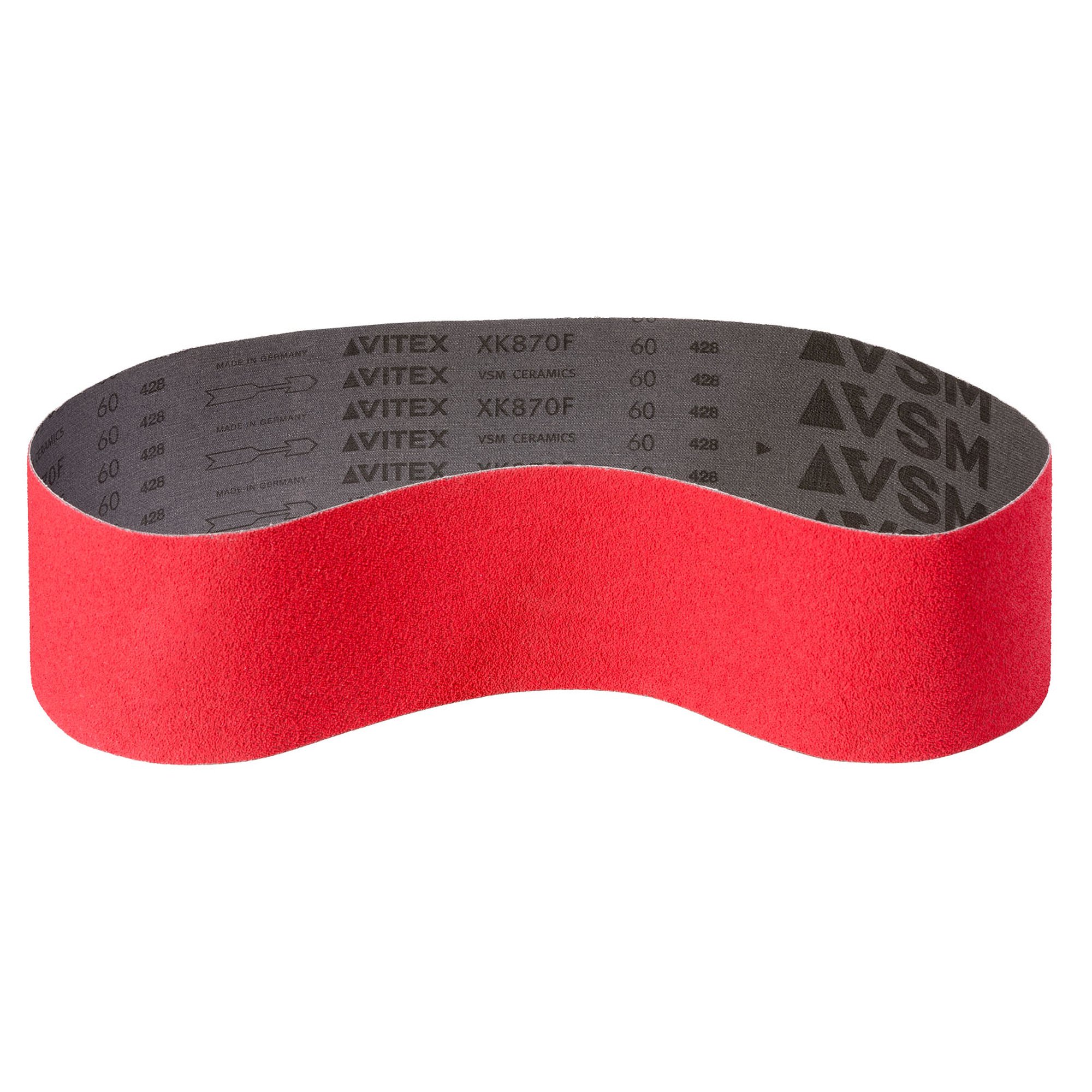 VSM Schleifband XK870F | 75 x 2000 mm | Korn 120
