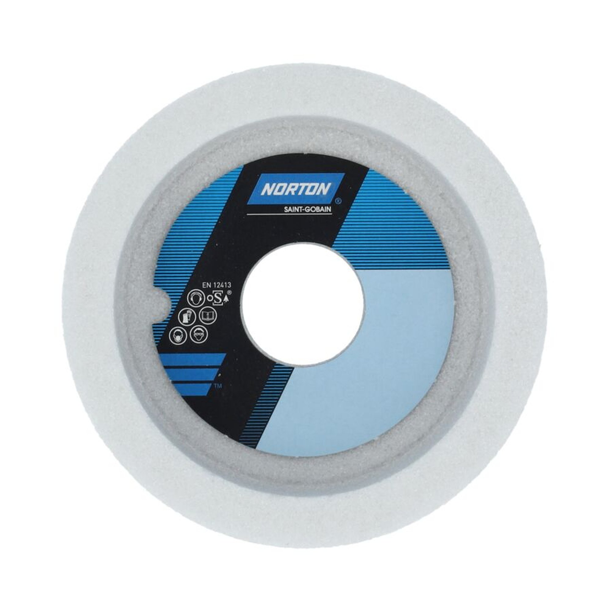 2 x Norton Schleiftopf 125x50x32 zylindrisch 38A 46 KVS