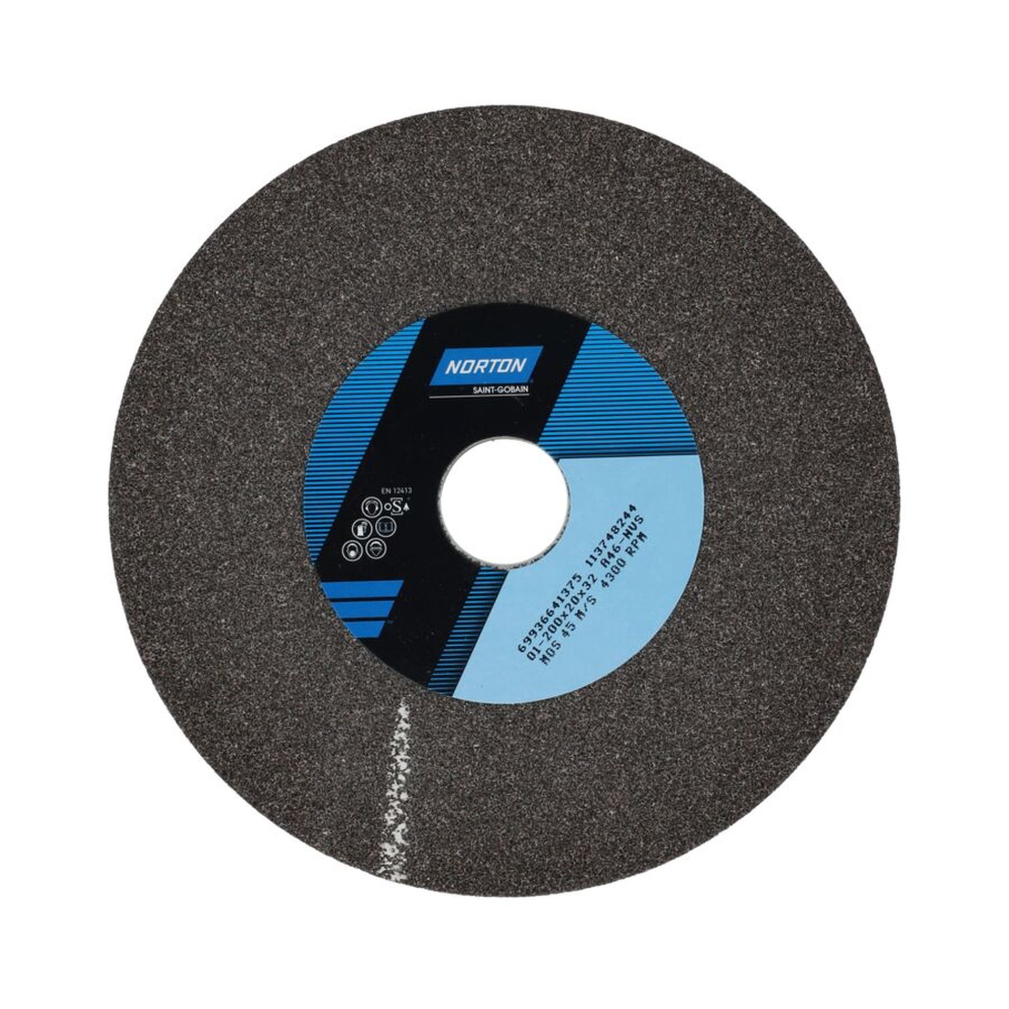 Norton Schleifscheibe gerade 01 200x20x32 A 46 NVS - Hochwertige Schleiflösung