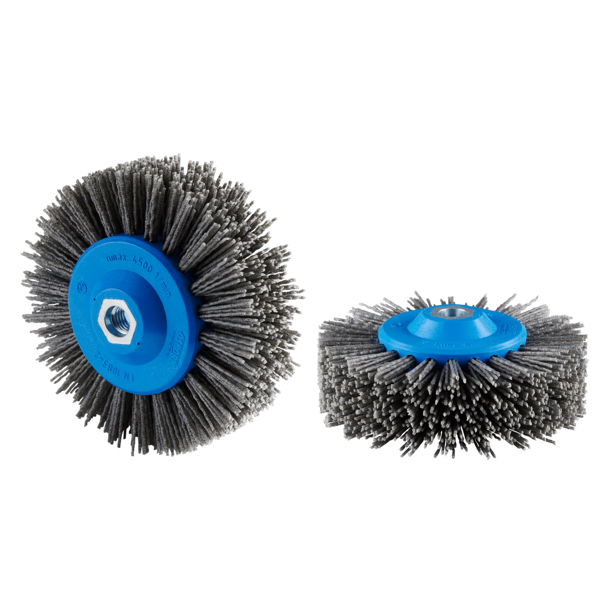 RHODIUS Stahlbürste Drahtbürste Rundbürste HRB Ø 140 mm Körnung