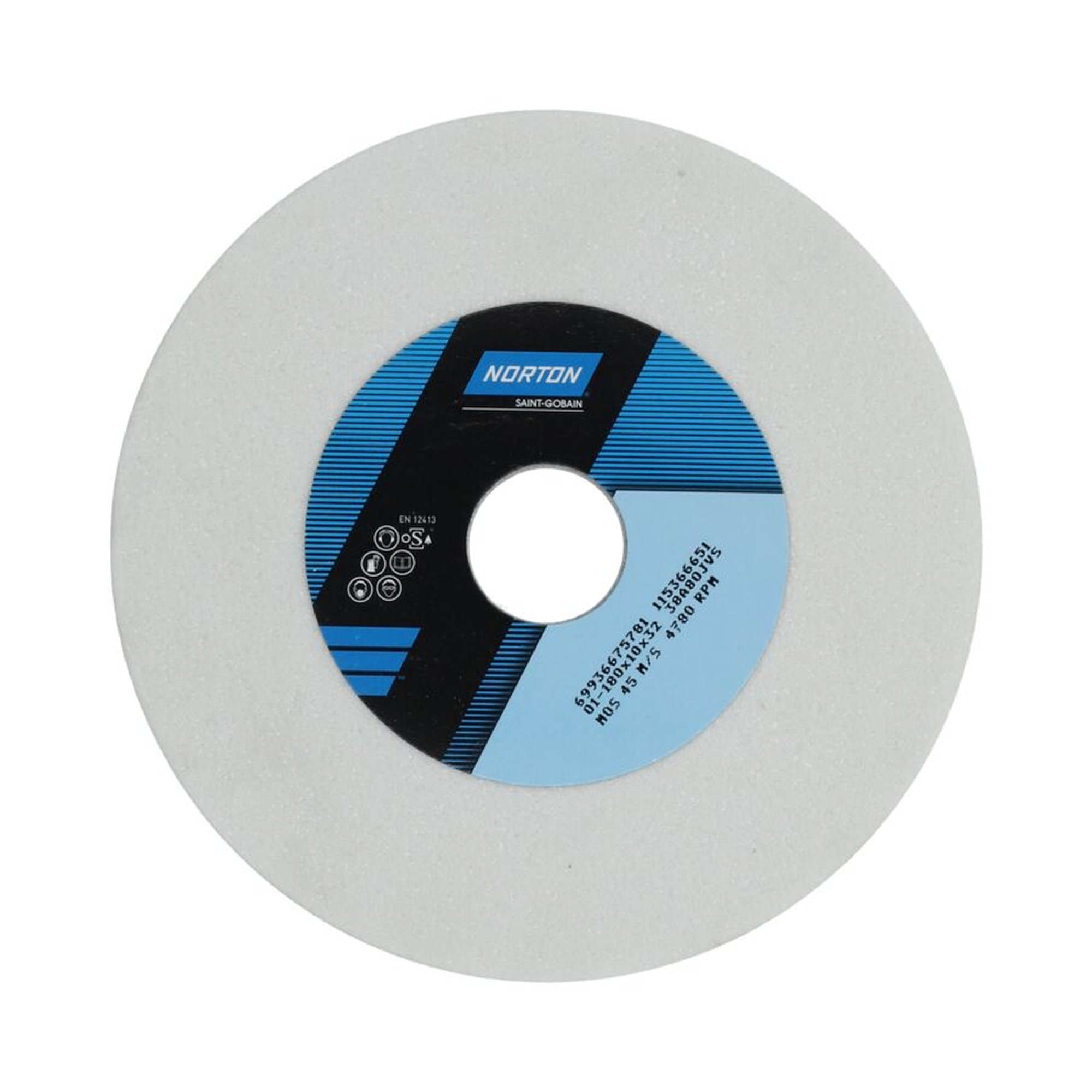 Norton Schleifscheibe gerade 01 180x10x32 38A 80 JVS - Hochwertige Schleiflösung