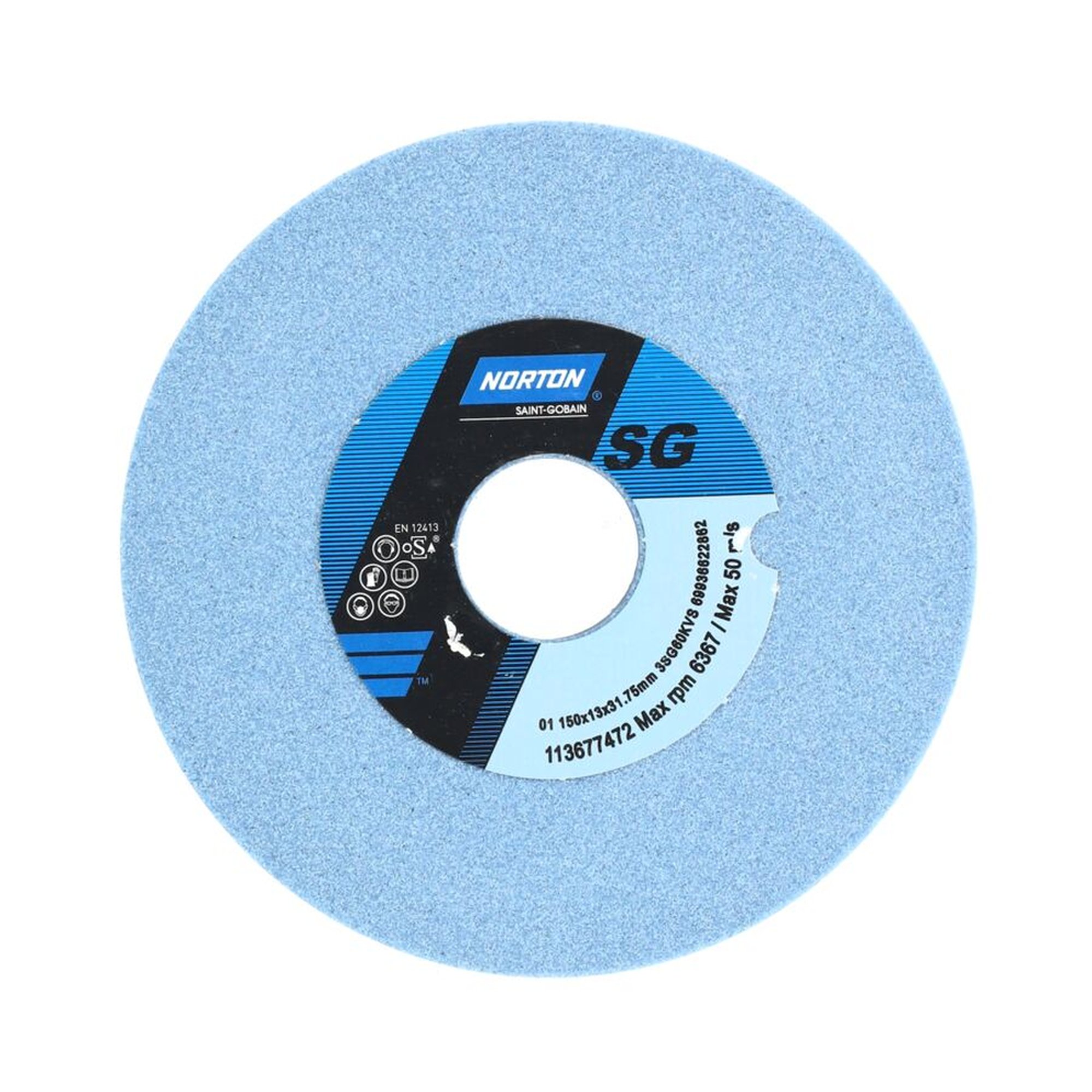 2 x Norton Töpfe & Teller 38A zum Werkzeugschleifen 38A 46 K VS, robust & effizient