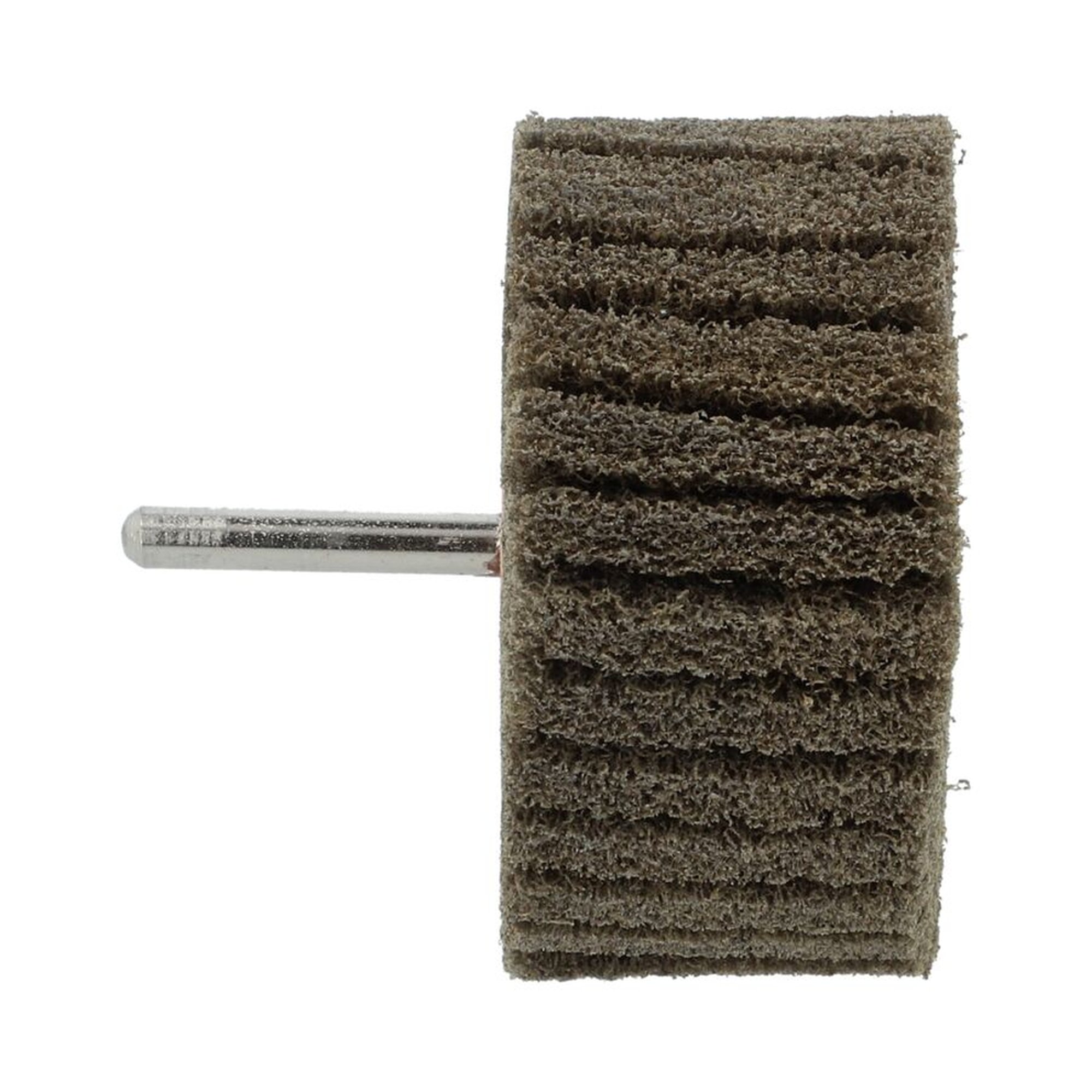 10 x Norton Fächerschleifer Schleifmop mit Schaft 80x40x6 Mittel F2316 A