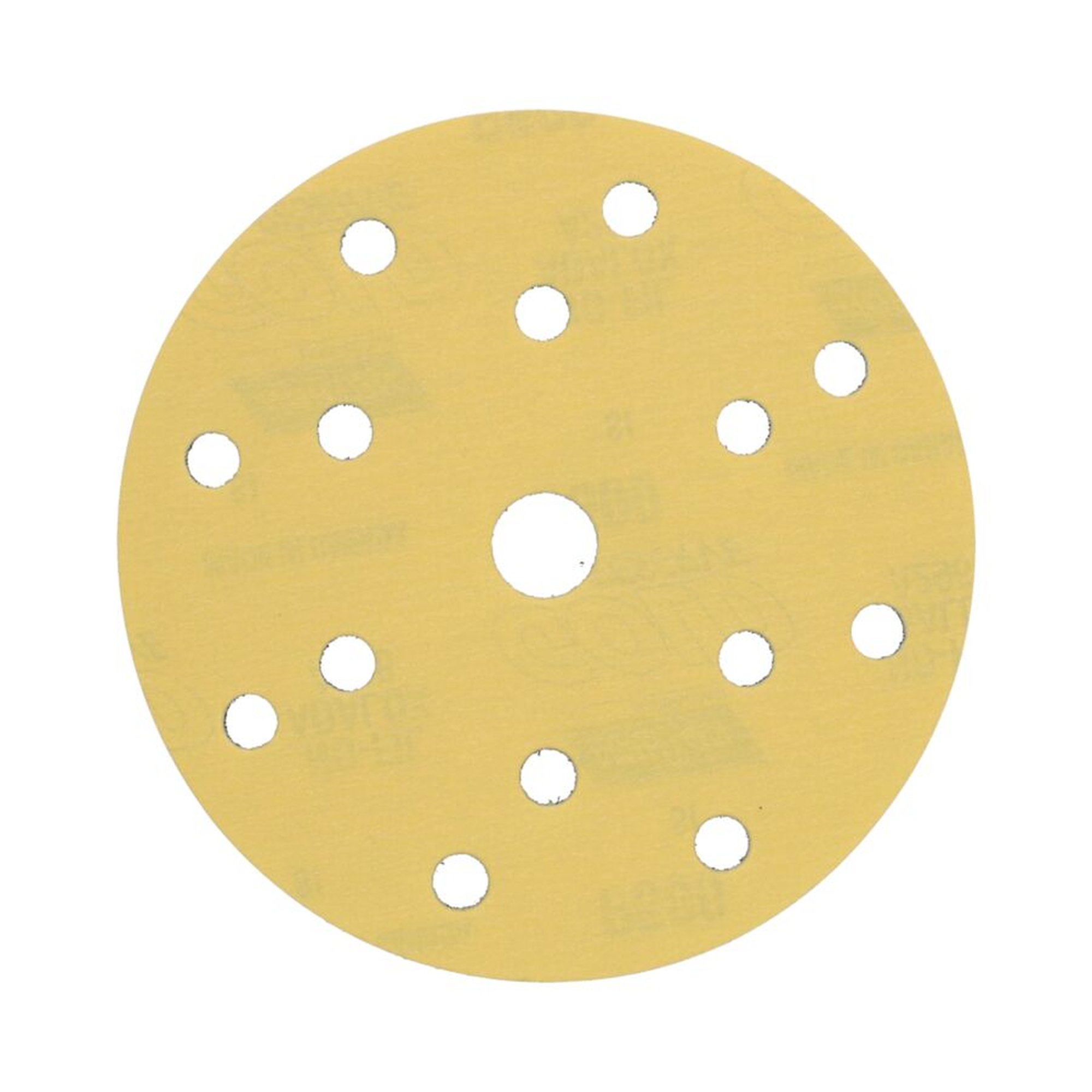 Norton Anti-Zusetzen Schaumstoffunterlage mit Klett 150x18mm K500 14+1 Loch Gold Reserve