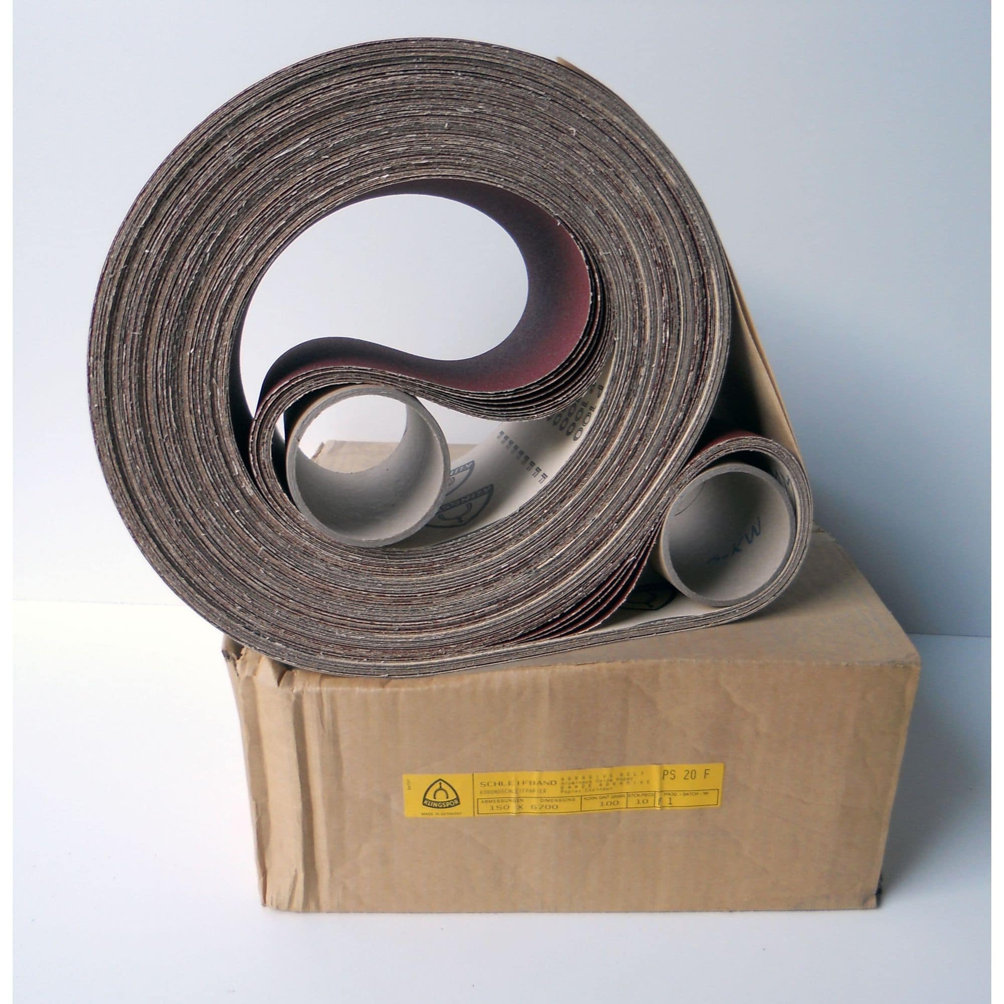 Klingspor Schleifband PS20F | 150 x 8000 mm | Korn 320