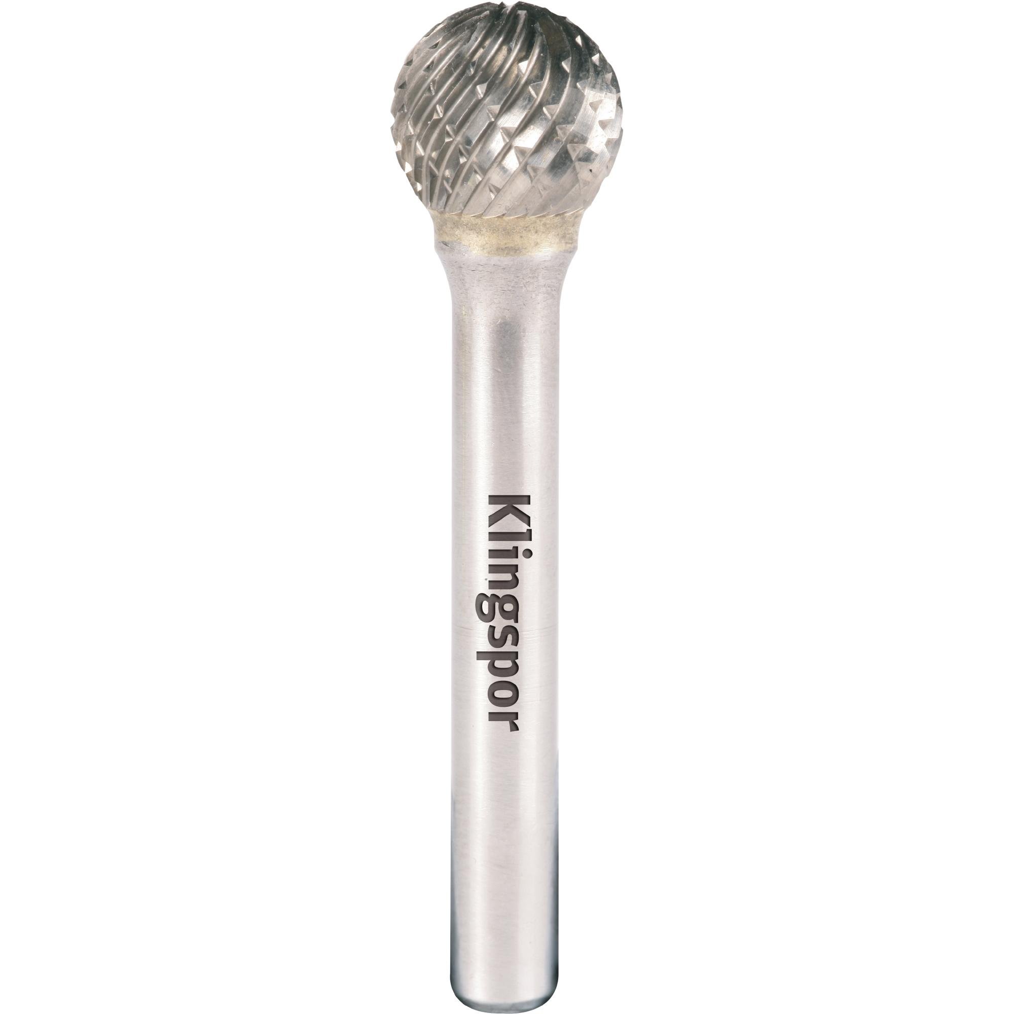 1 x Klingspor HF 100 D Hartmetallfräser, 6 x 4,7 x 6 mm Kreuzverzahnung