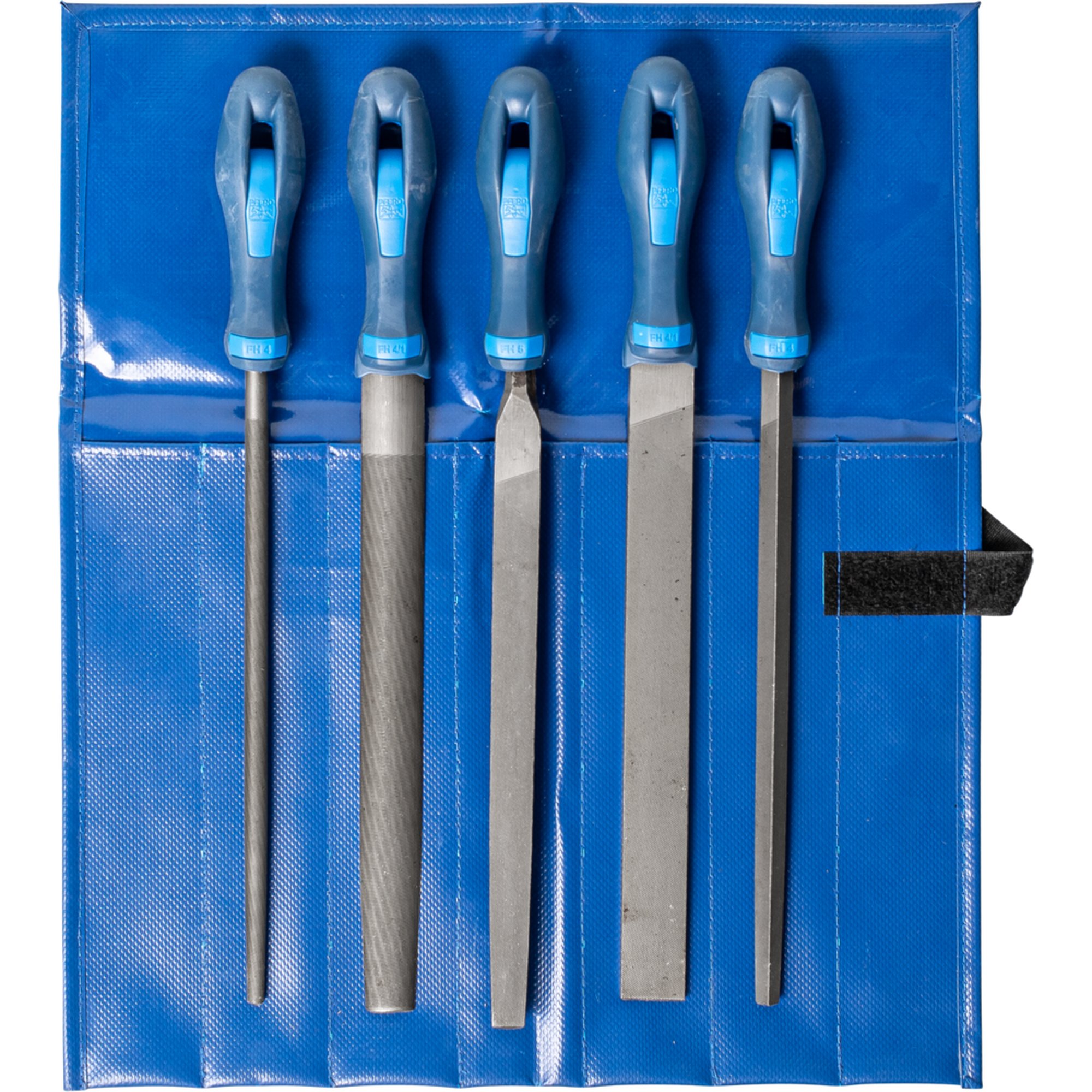 PFERD Werkstattfeilen in Rolltasche 543 WR 250