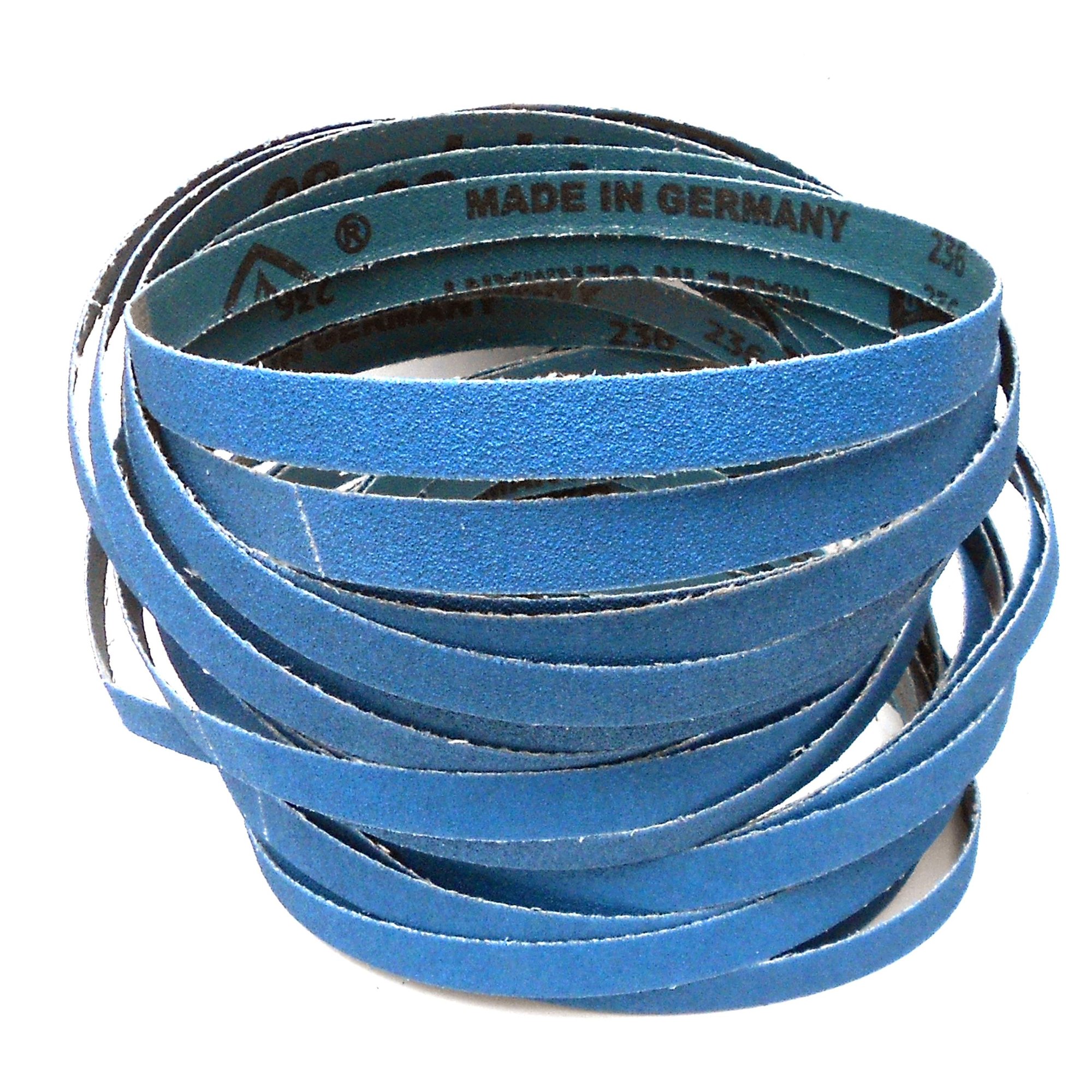 10er Premium Set Klingspor Schleifband CS411Y | 10 x 330 mm | P40-P120