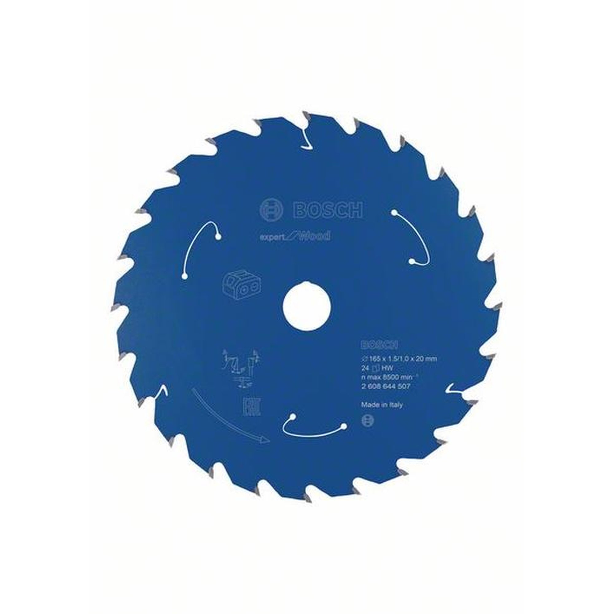 BOSCH Akku-Kreissägeblatt Expert für Holz, Ø  165  mm,  24 Zähne