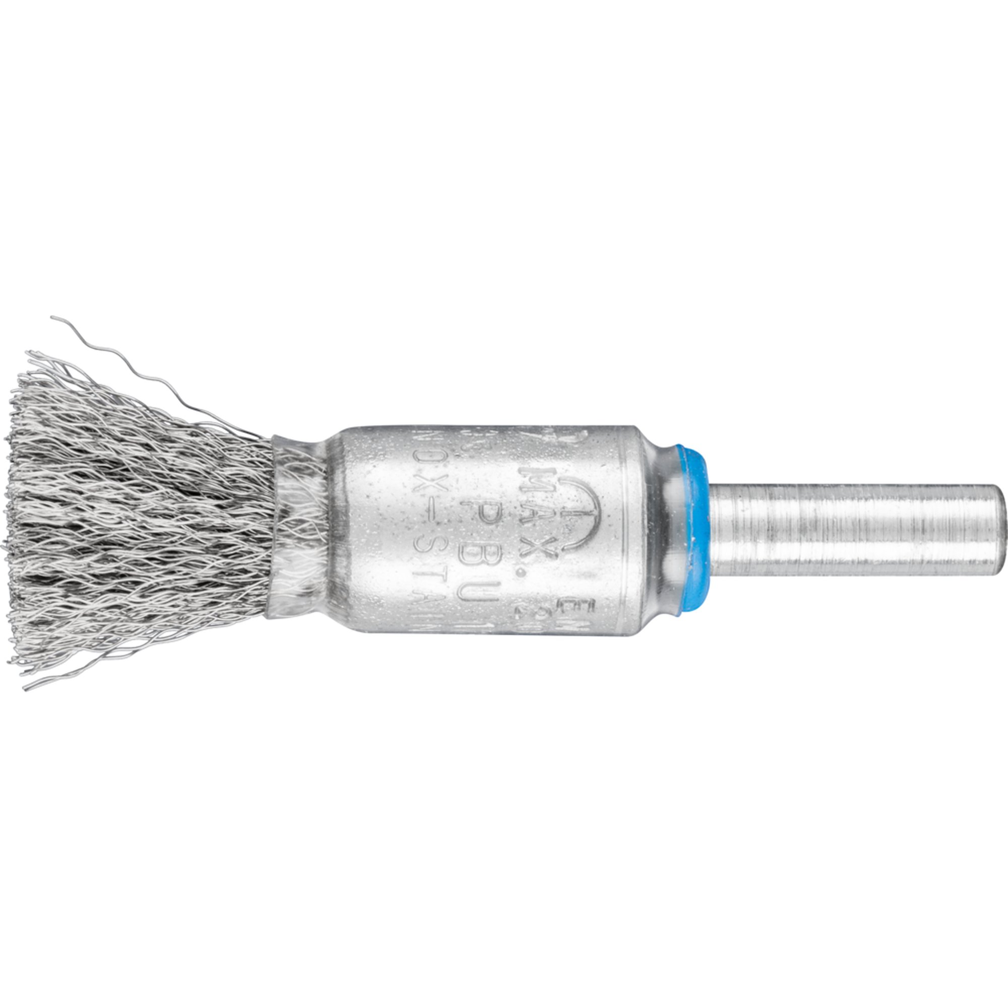 10 x PFERD Pinselbürste mit Schaft, ungezopft PBU 1312/6 INOX 0,15