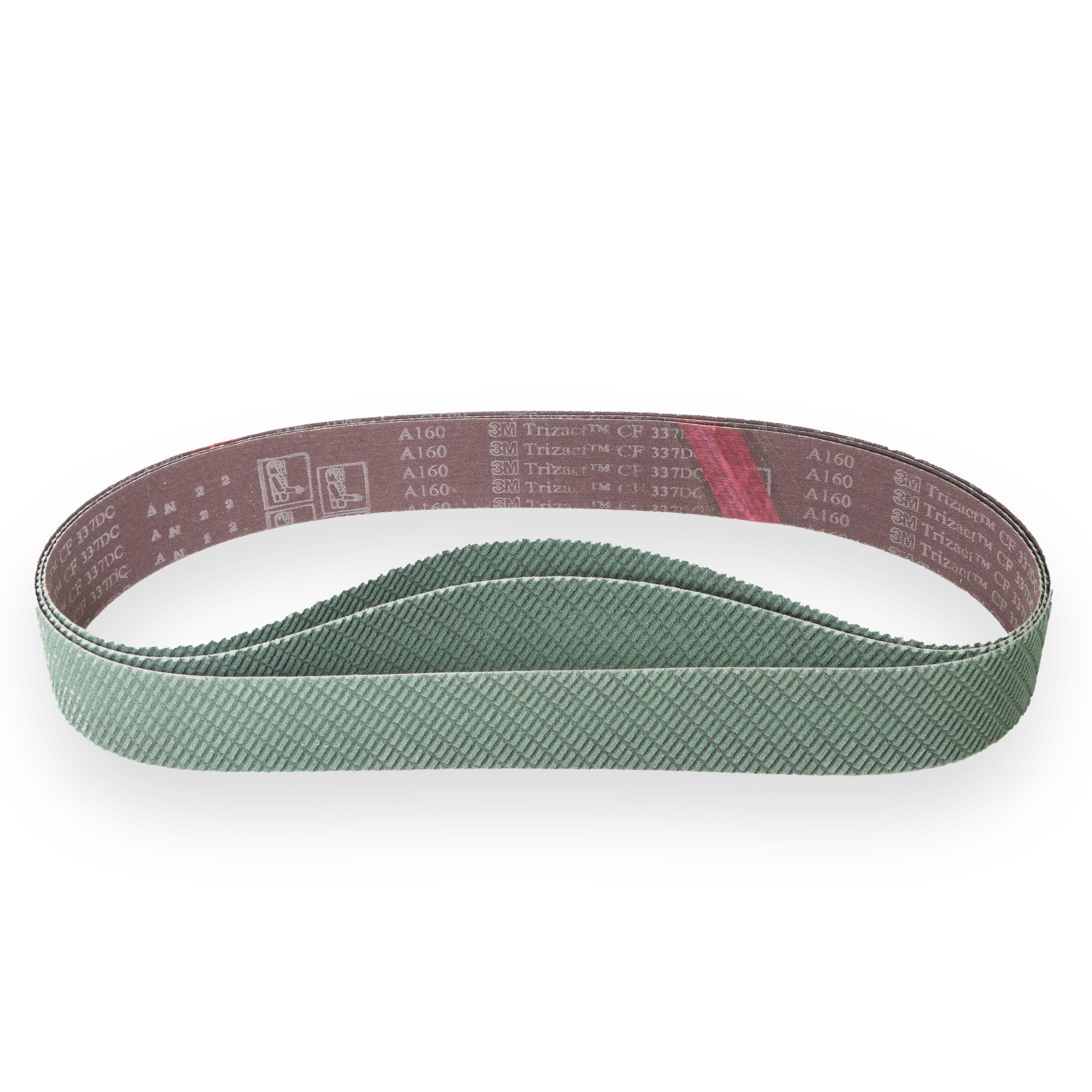 6-teiliges Premium-Set 3M Trizact 337DC CF Schleifband | 50 x 1020 mm | Komplett-Set (A030 - A300)