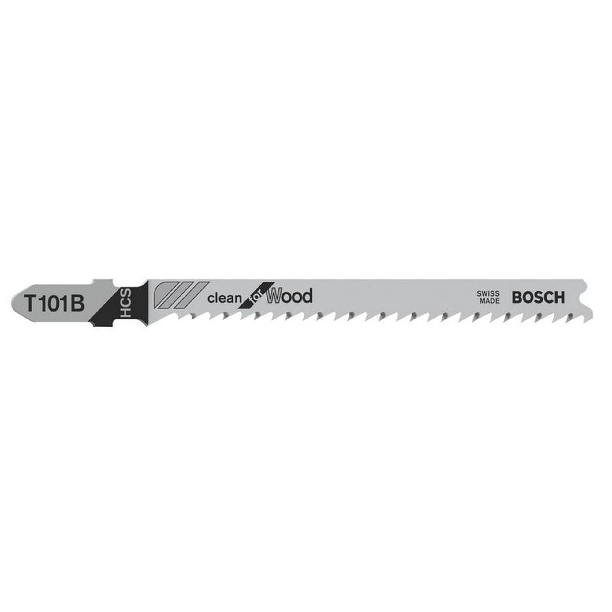 50x BOSCH Stichsägeblätter T-Schaft T 101 B Clean für Holz