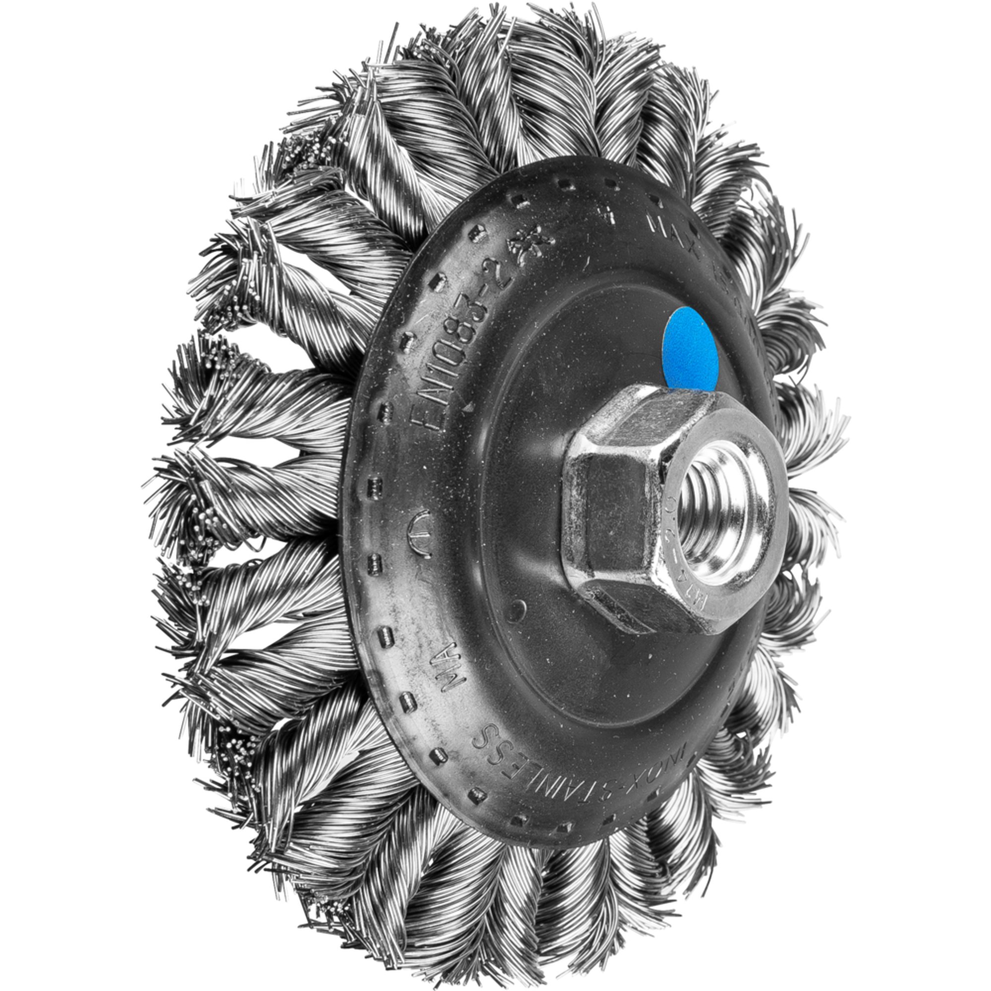 PFERD Kegelbürste mit Gewinde, gezopft POS KBG 12515/M14 CT INOX 0,50