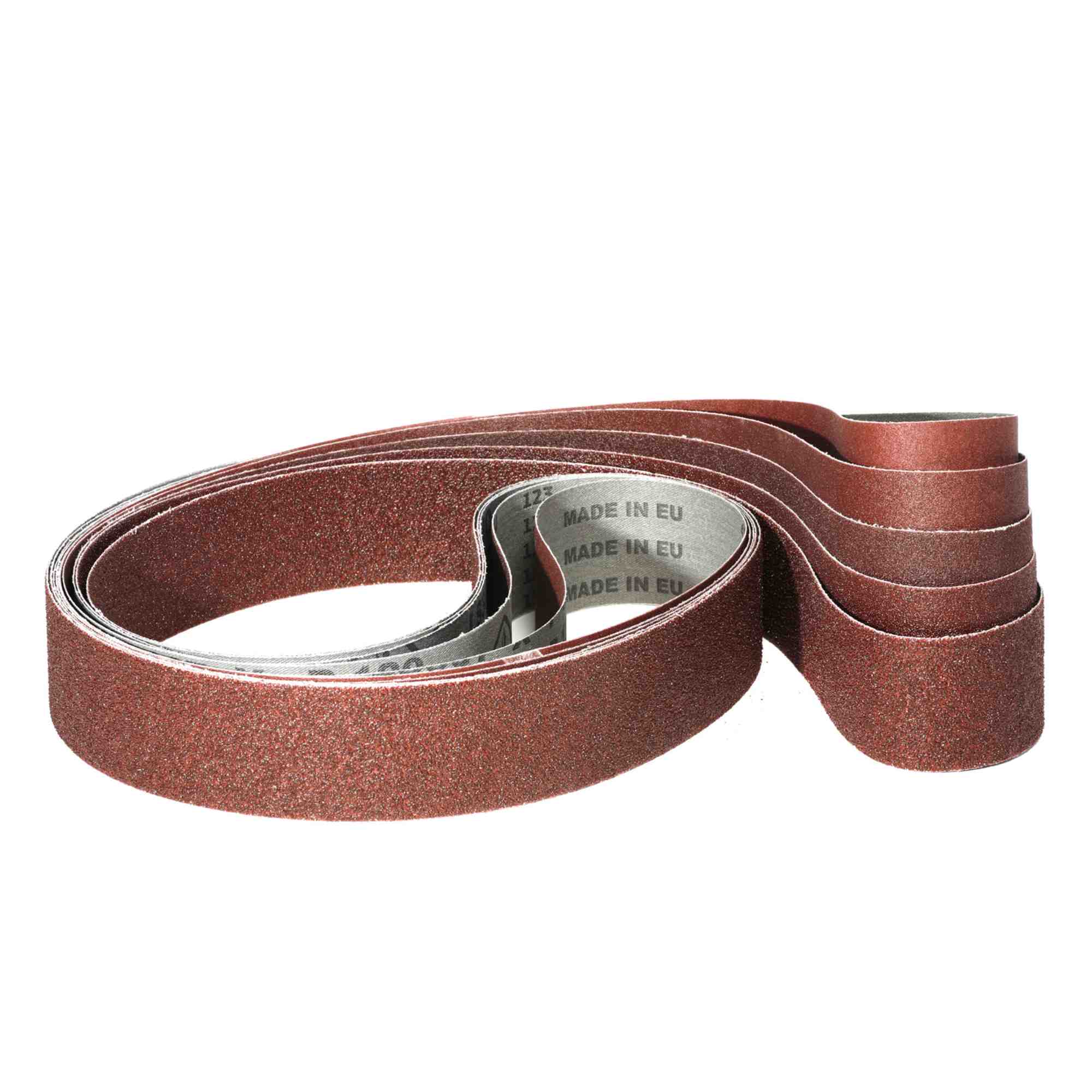 Klingspor Schleifband Profi-Set Korund | gemischte Körnungen 40/60/80/120/180 für Bandschleifer | Alle Maße wählbar