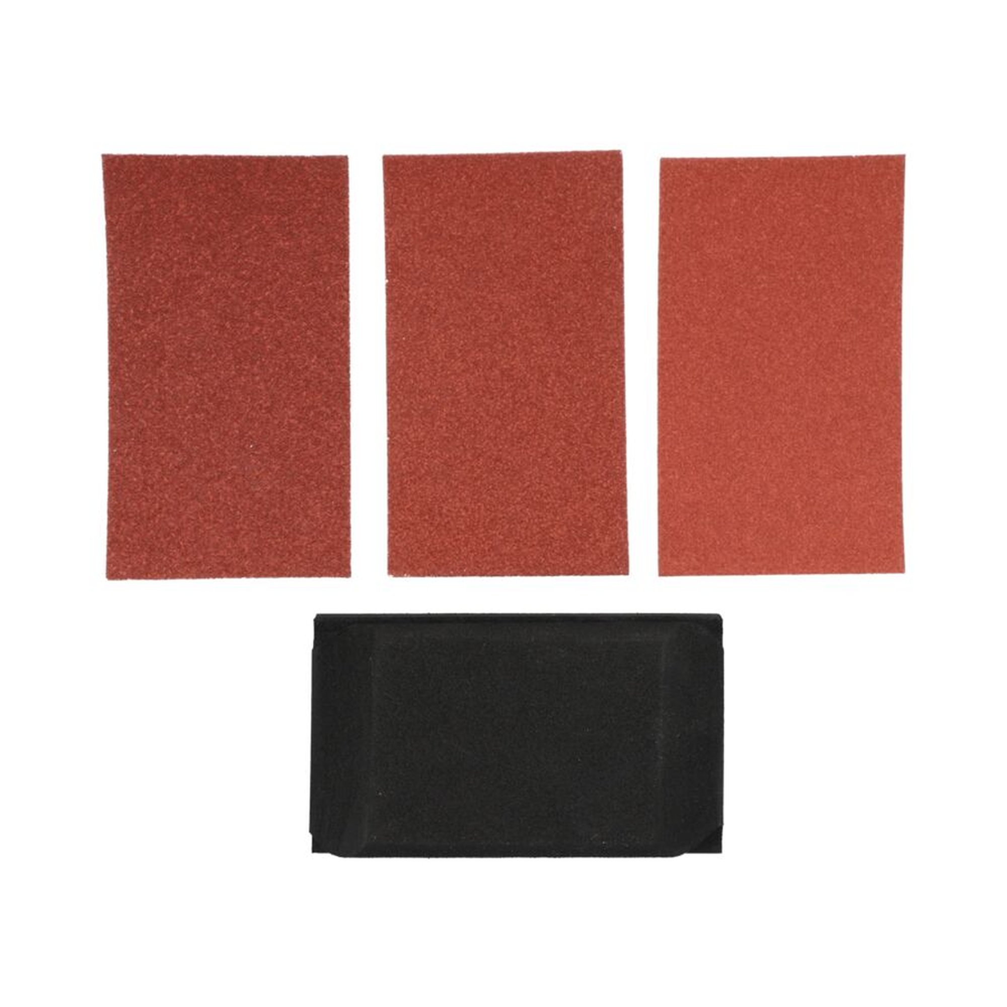 5 x Norton Schleifblock 125x70mm - Flexovit MERCHANDISING, ideal für präzises Schleifen