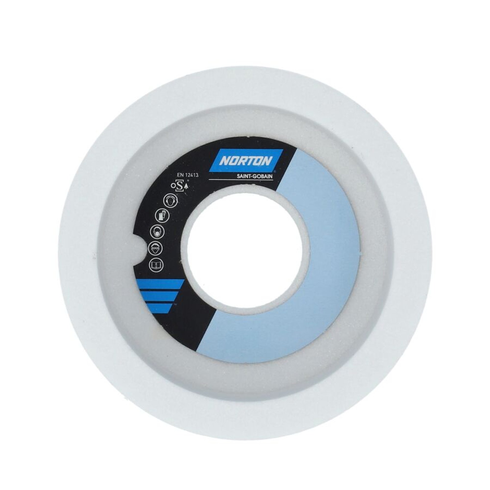 2 x Norton Töpfe & Teller 38A zum Werkzeugschleifen 38A 60 K VS, robust & effizient