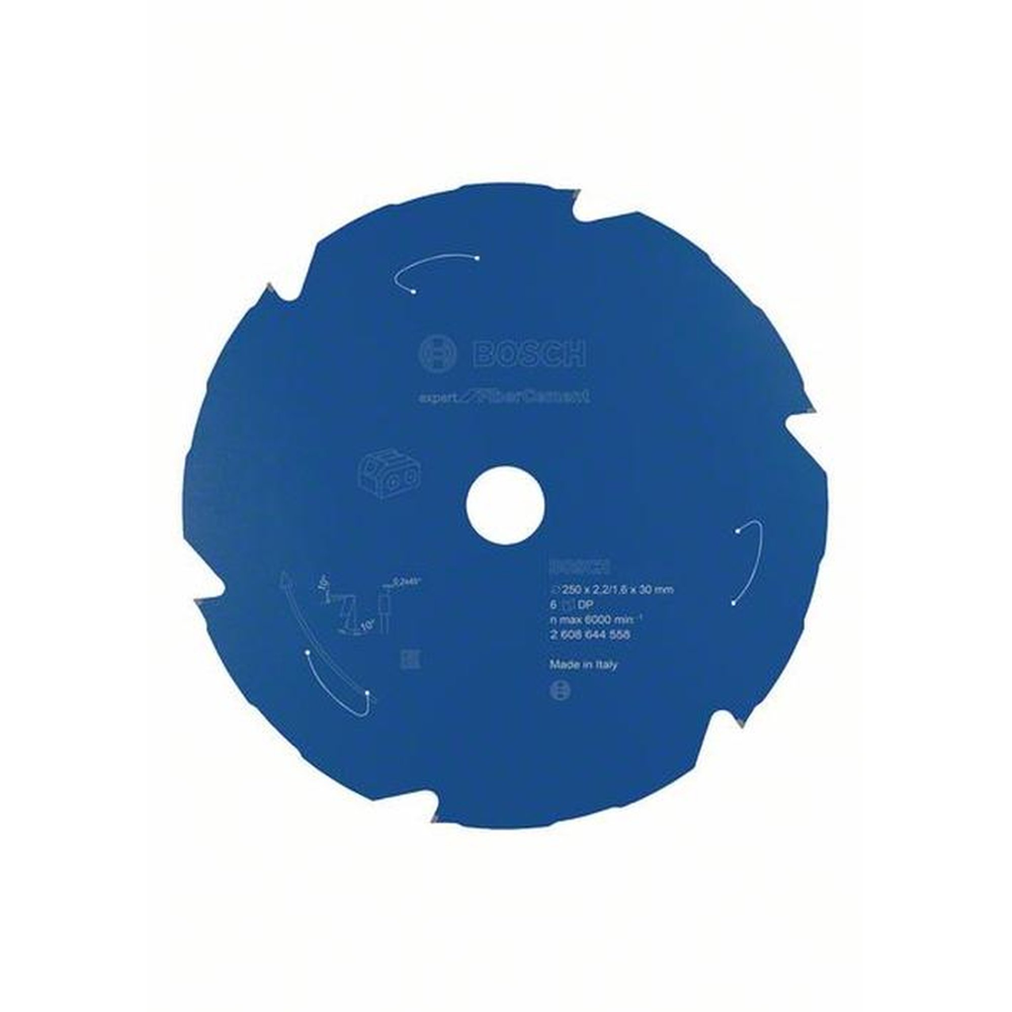 BOSCH Akku-Kreissägeblatt Expert für Faserzement, Ø  250  mm,  6 Zähne