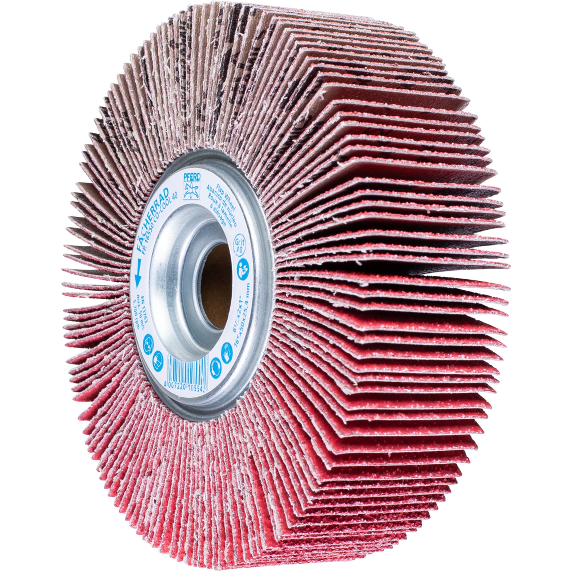 2 x PFERD Fächerrad FR 16550/25,4 CO-COOL 40