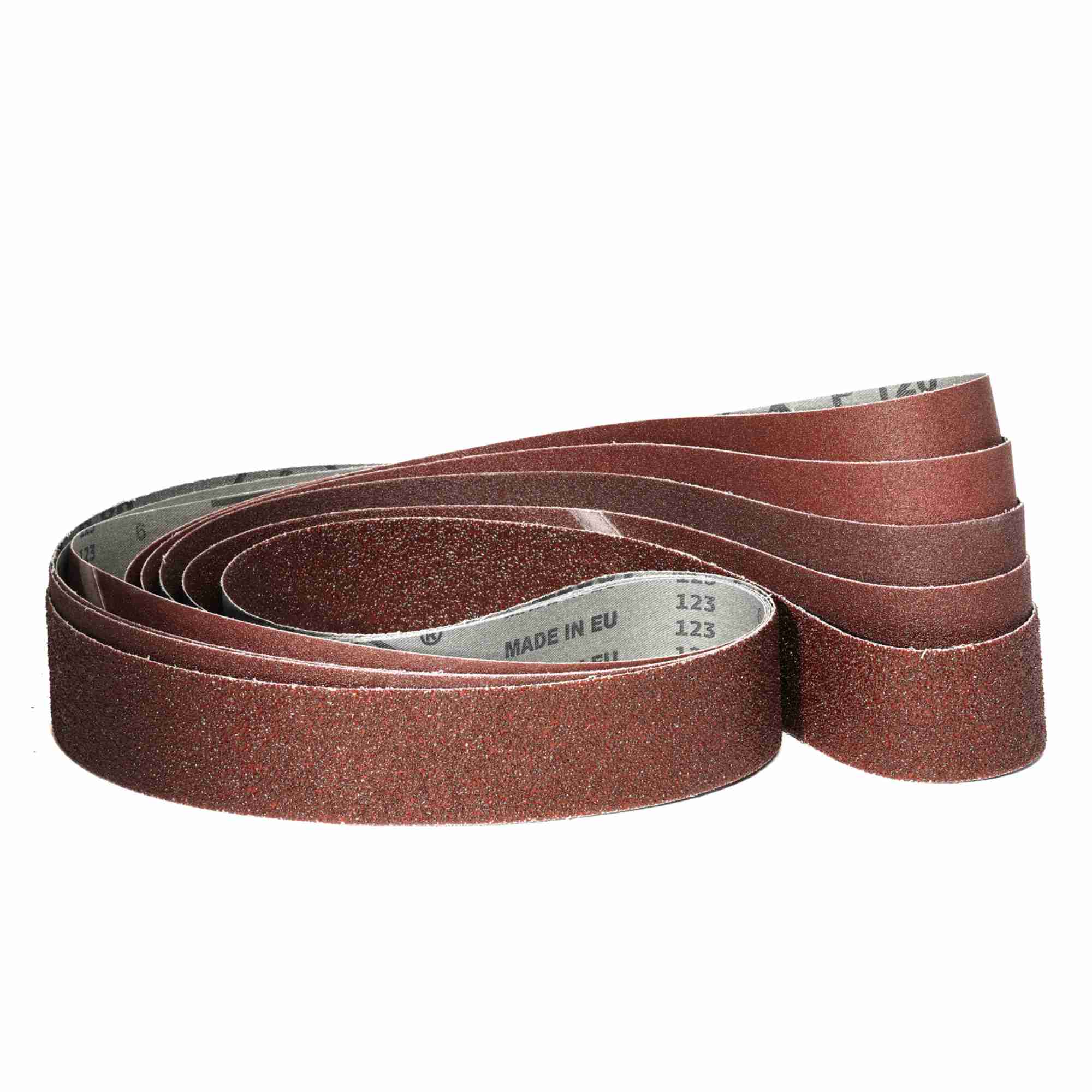 Klingspor Schleifband Profi-Set Korund | gemischte Körnungen 40/60/80/120/180 für Bandschleifer | Alle Maße wählbar