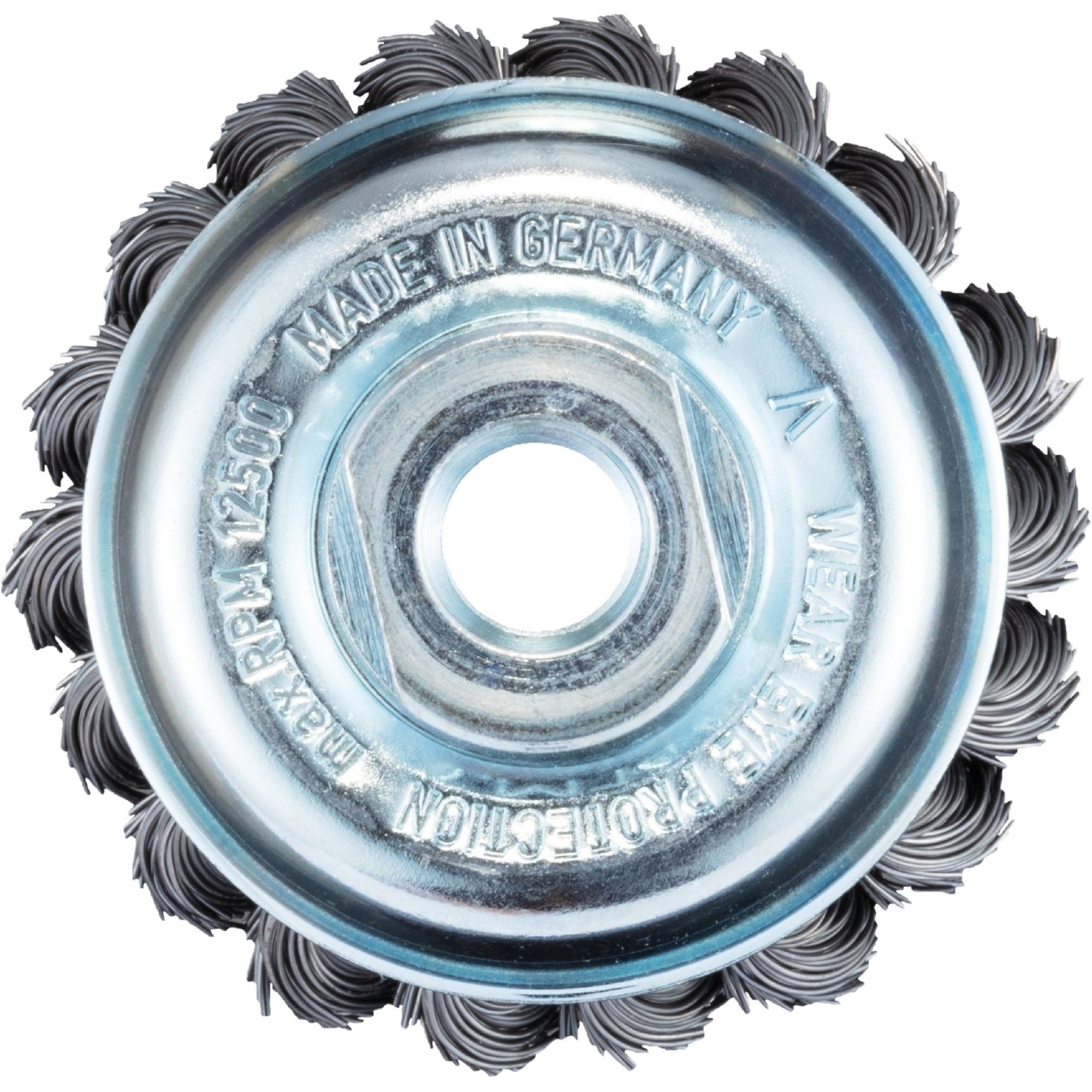 LUKAS Topfbürste BTSZ universal 65x20 mm für Winkelschleifer gezopft