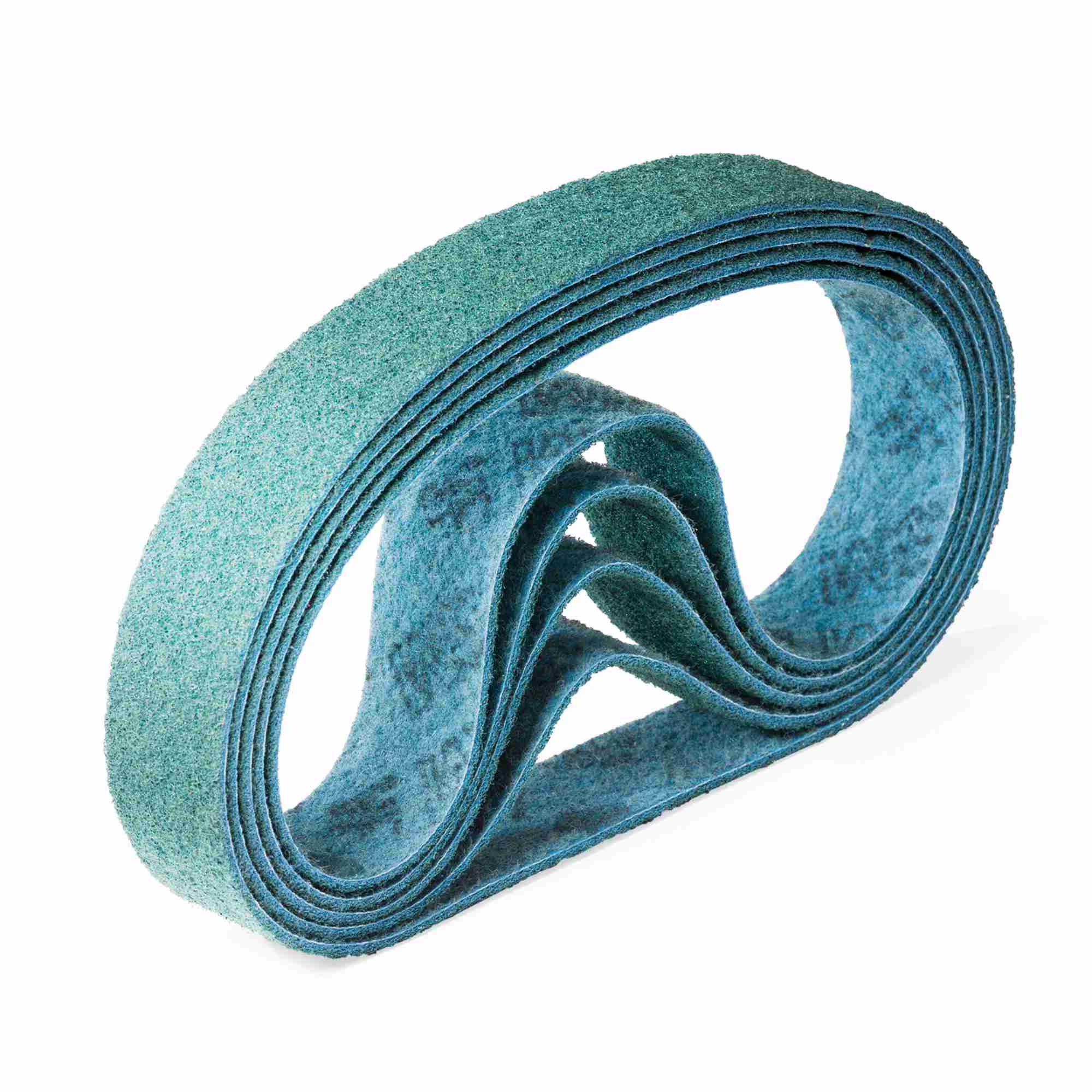 3M SC-BL Scotch Brite Schleifband Vliesband Rohrbandschleifer Schleifmaschine | Maße: 50 x 1500 mm | Körnung: A-vfn very fine blau (280-320) | Lieferumfang: 3 Stück