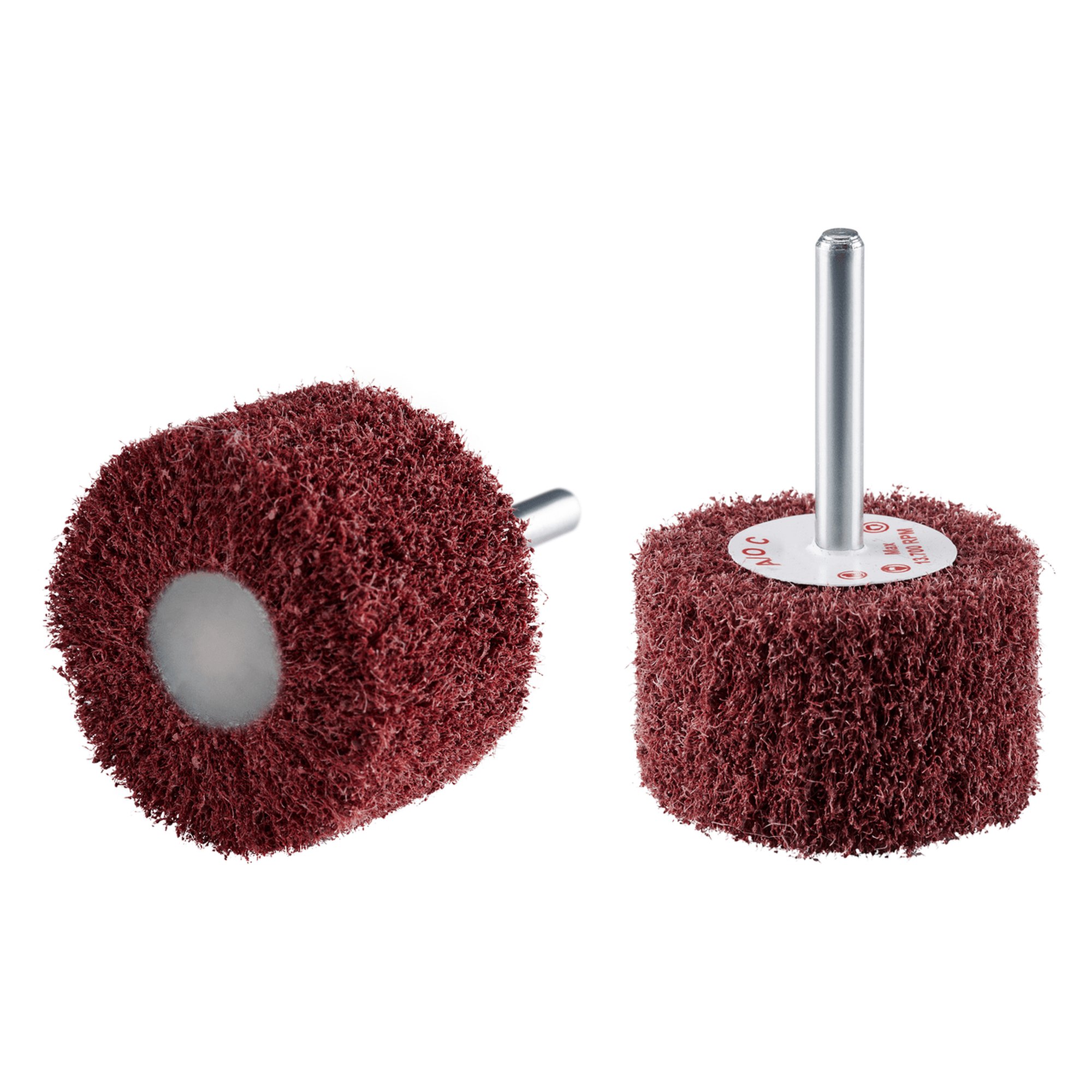 10 x RHODIUS VliesFächerschleifer Schleifmop VS Ø 50 mm Körnung coarse