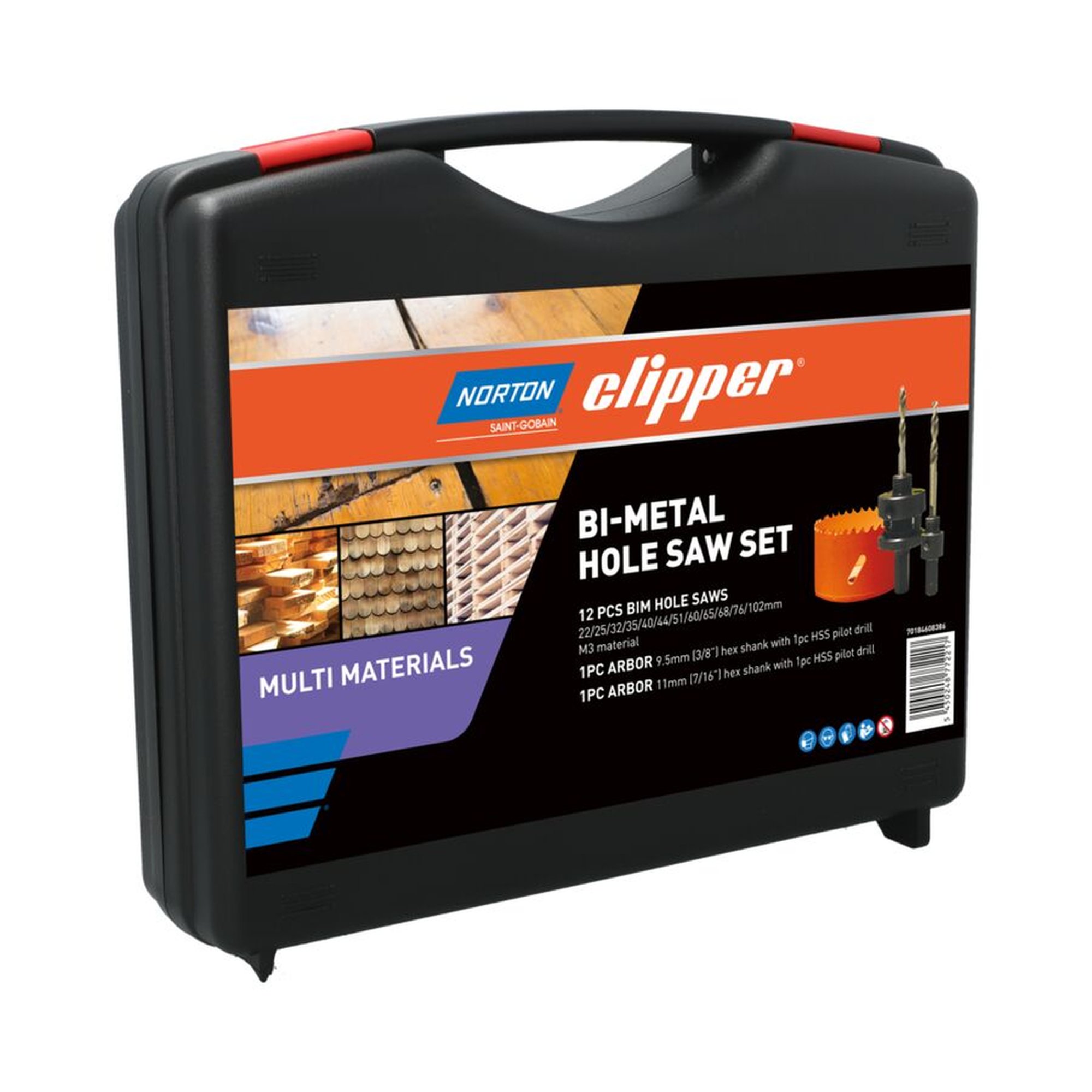 Norton SUITCASE 12 BIM Lochsägen-Set – Präzisionswerkzeug für vielseitige Anwendungen