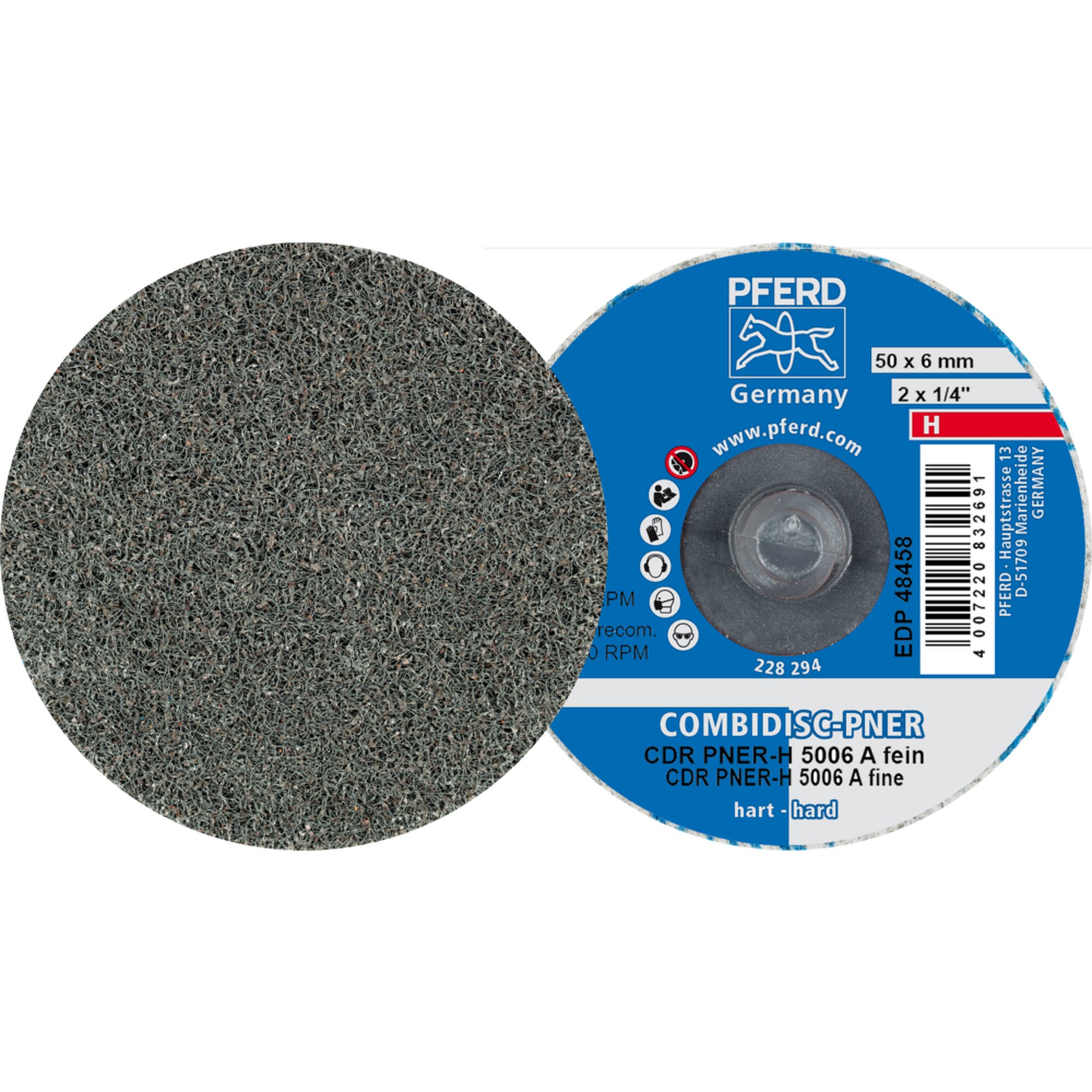 25 x PFERD COMBIDISC-Vliesronde CDR PNER-MH 5006 A F