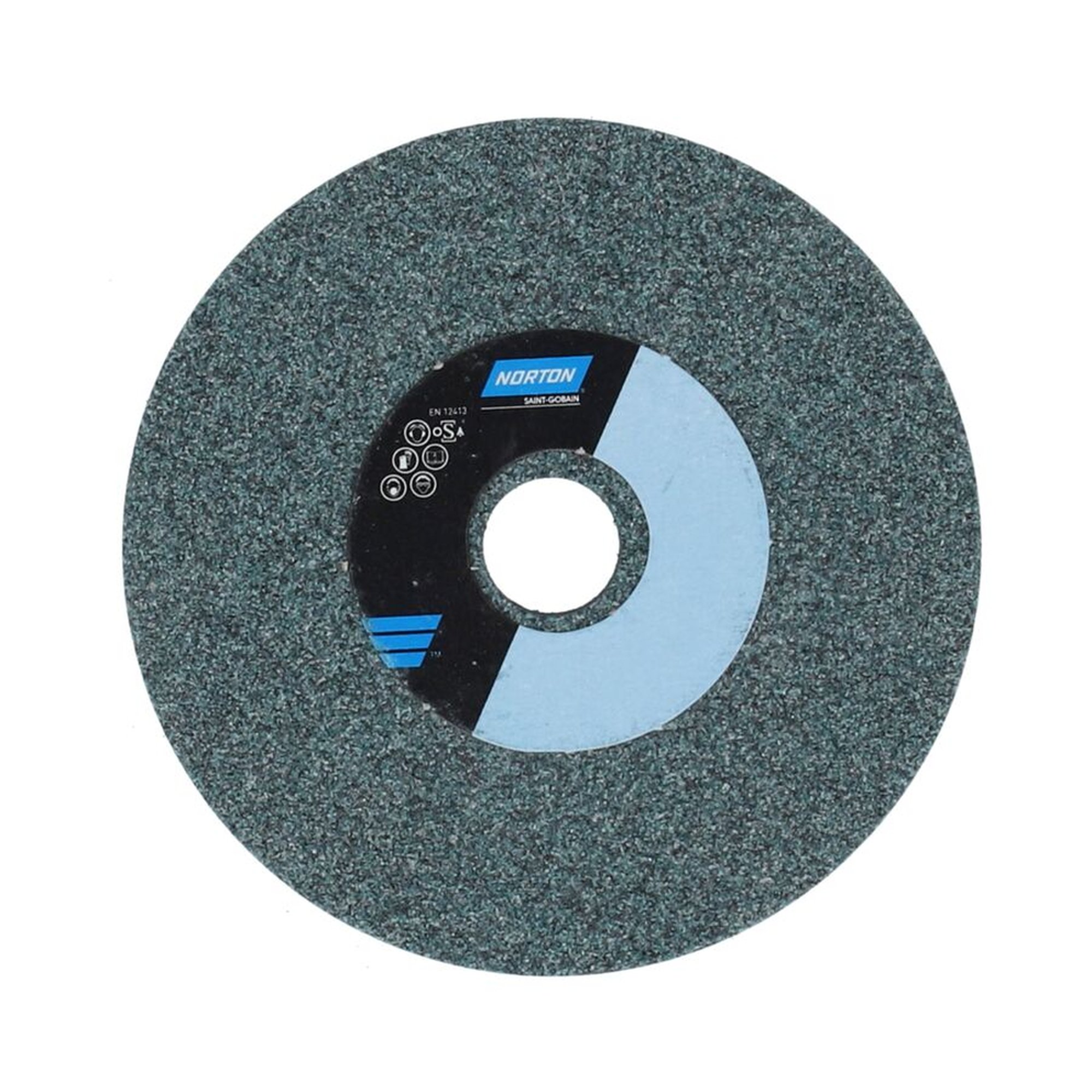 20 x Norton Schleifscheibe gerade 80x25x13 Korn 60 für präzises Schleifen