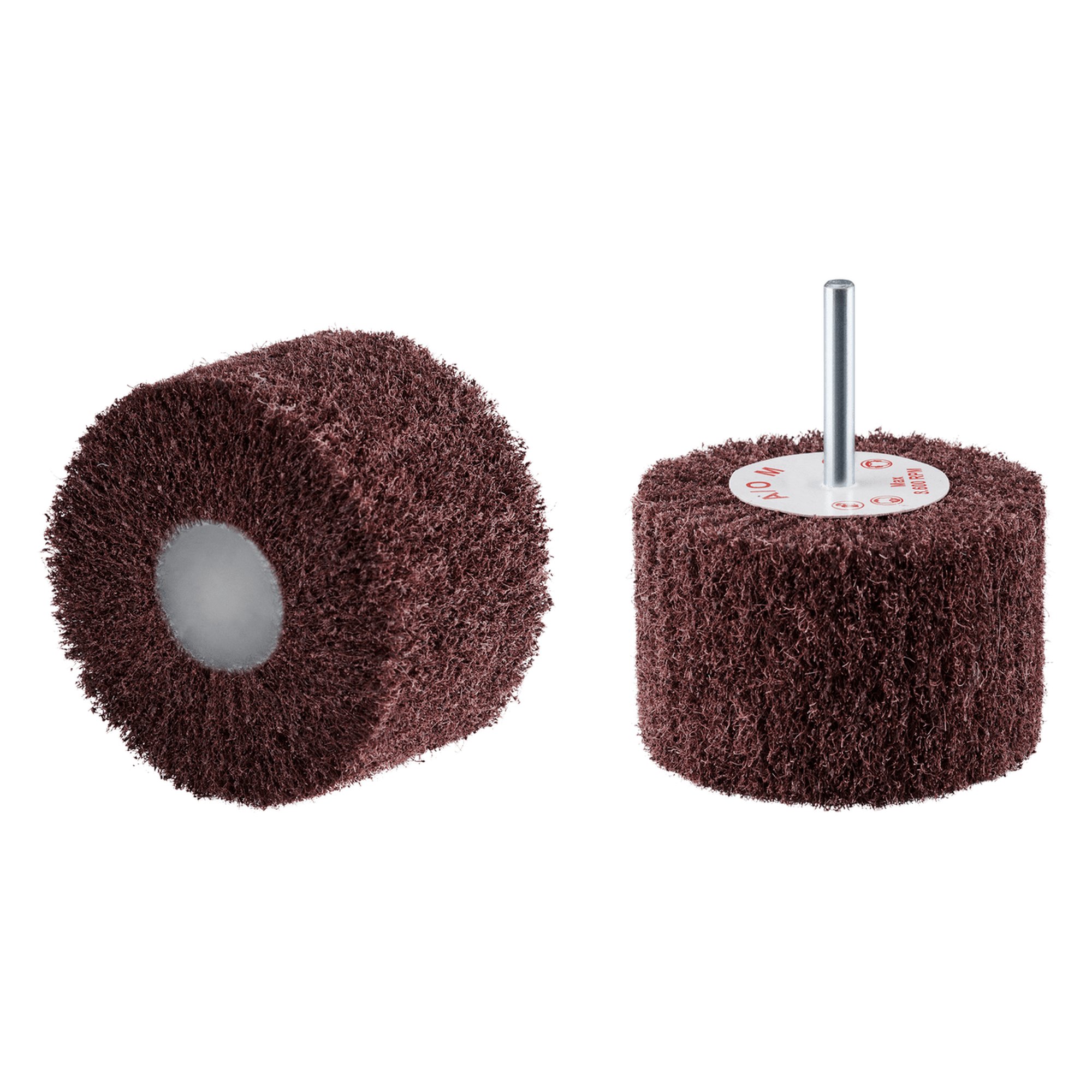 10 x RHODIUS VliesFächerschleifer Schleifmop VS Ø 80 mm Körnung medium