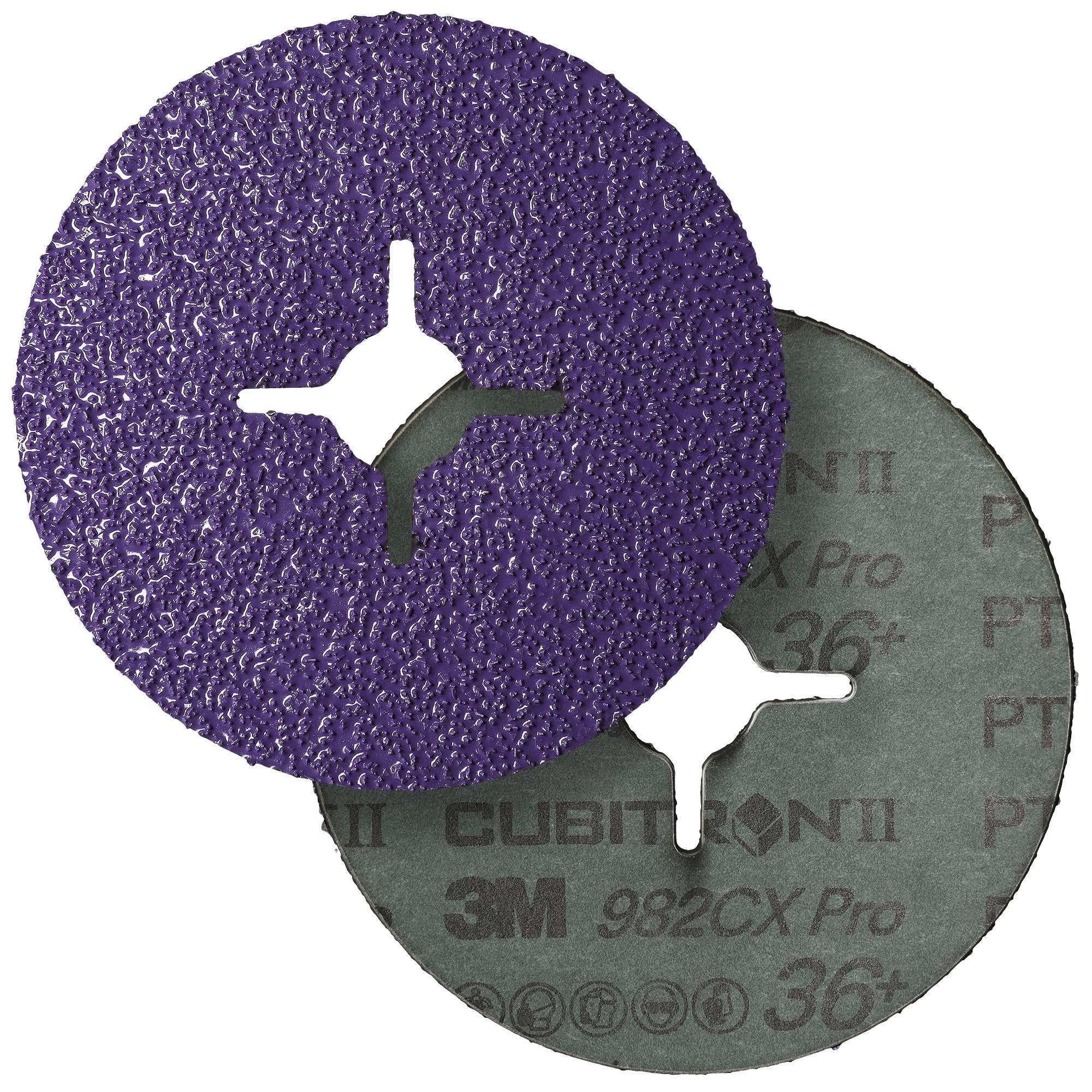 3M Cubitron II Fiberscheibe 982CX Pro | Ø 125mm | Korn 36+