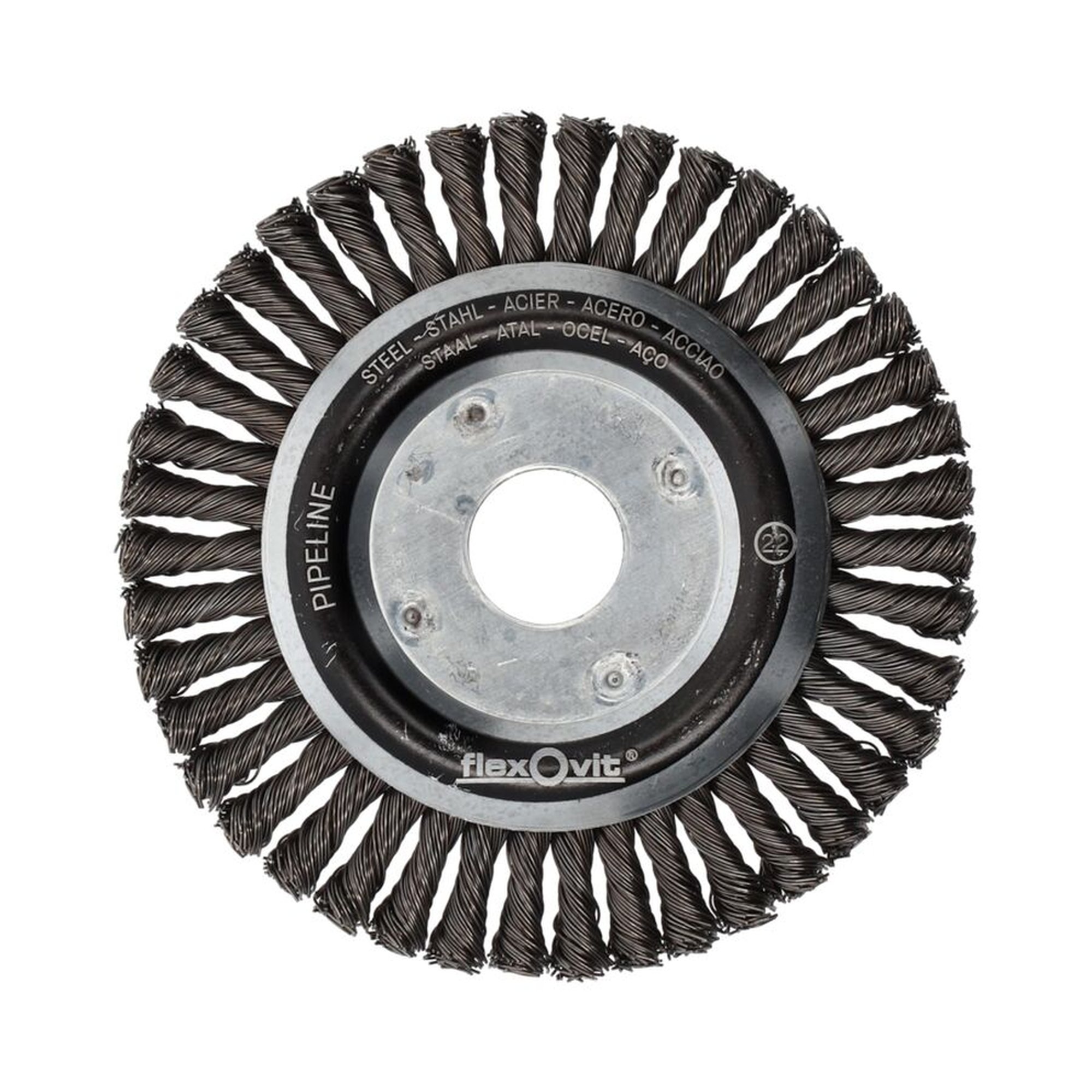 Norton Drahtbürste für Winkelschleifer - Flexovit, robust und langlebig