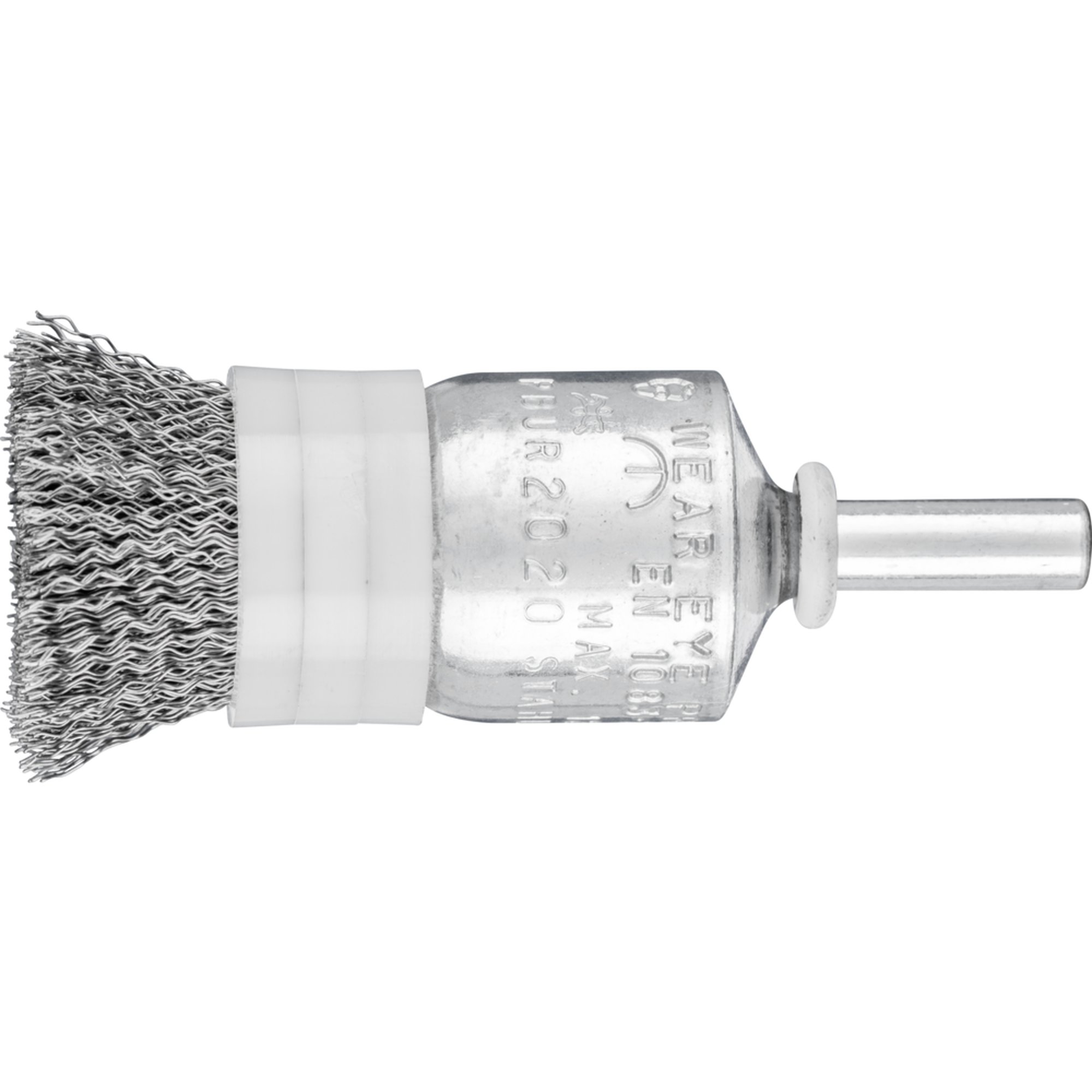 10 x PFERD Pinselbürste mit Schaft und Ring, ungezopft PBUR 2022/6 ST 0,20