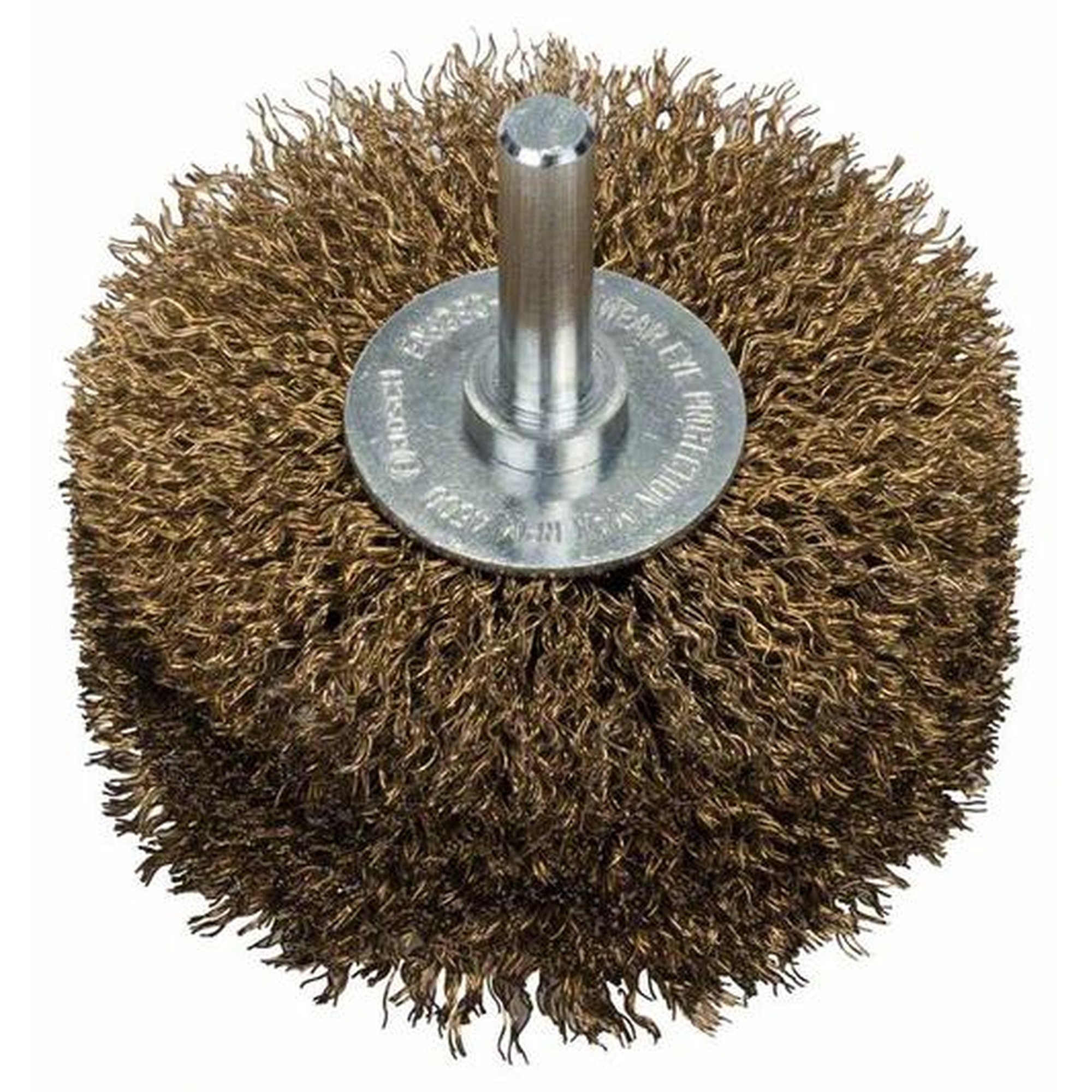 BOSCH Scheibenbürste, gewellt, vermessingt, Ø 80 mm, B: 35 mm, 4500 U/ min