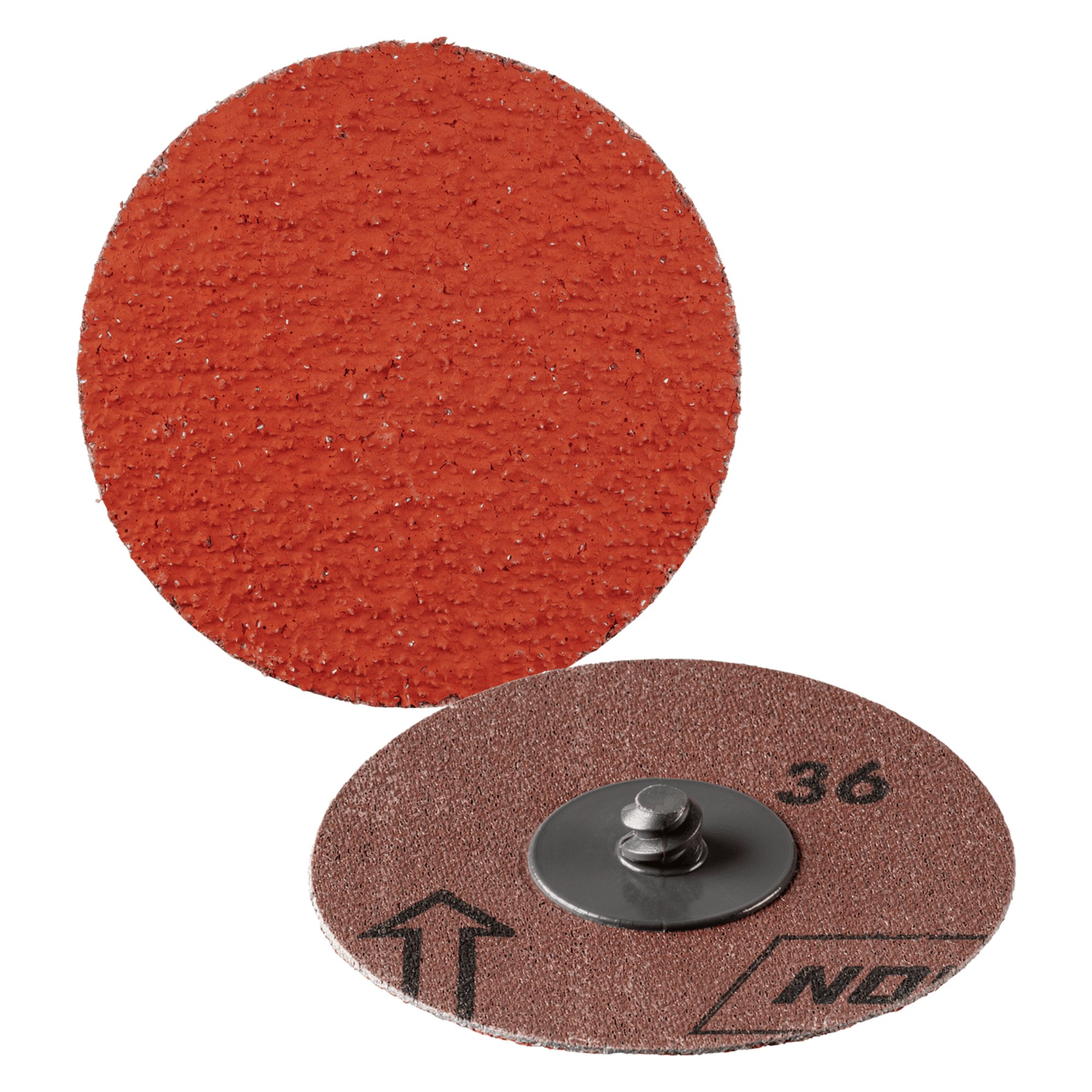 50 x RHODIUS KeramikkornFiberscheibe Schleifscheibe KFK QUICK Ø 76 mm Körnung 36