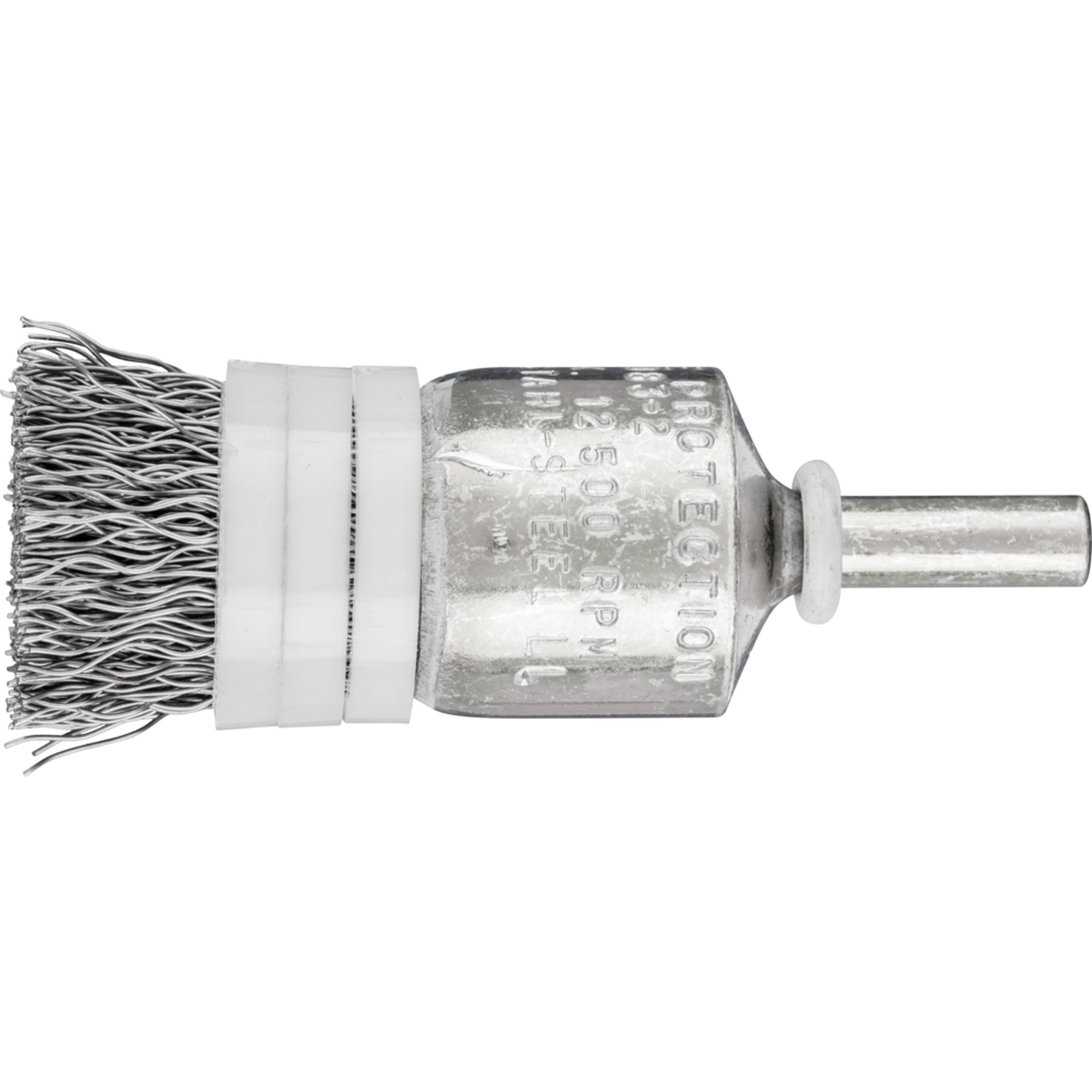 10 x PFERD Pinselbürste mit Schaft und Ring, ungezopft PBUR 2022/6 ST 0,35