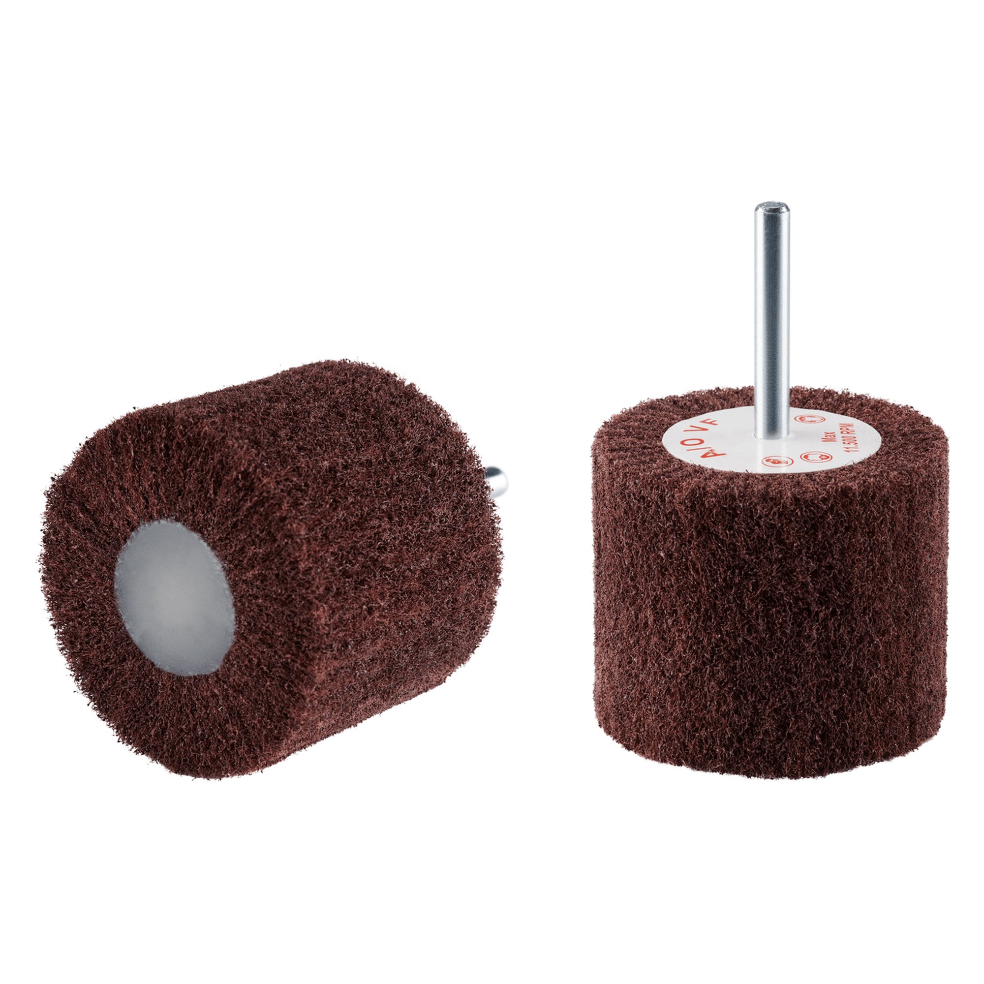 10 x RHODIUS VliesFächerschleifer Schleifmop VS Ø 60 mm Körnung very fine