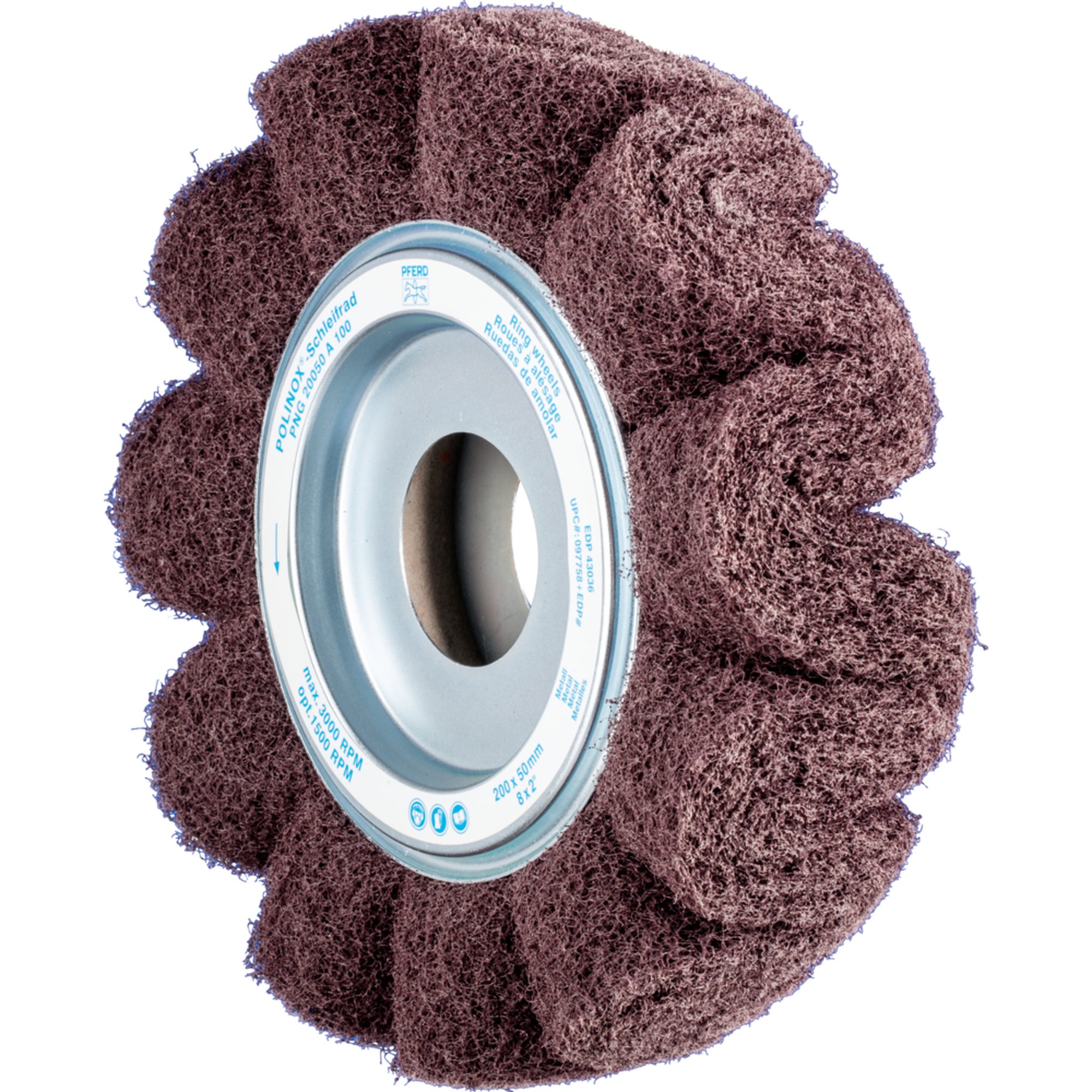 PFERD POLINOX-Schleifrad PNG 20050/44 A 100