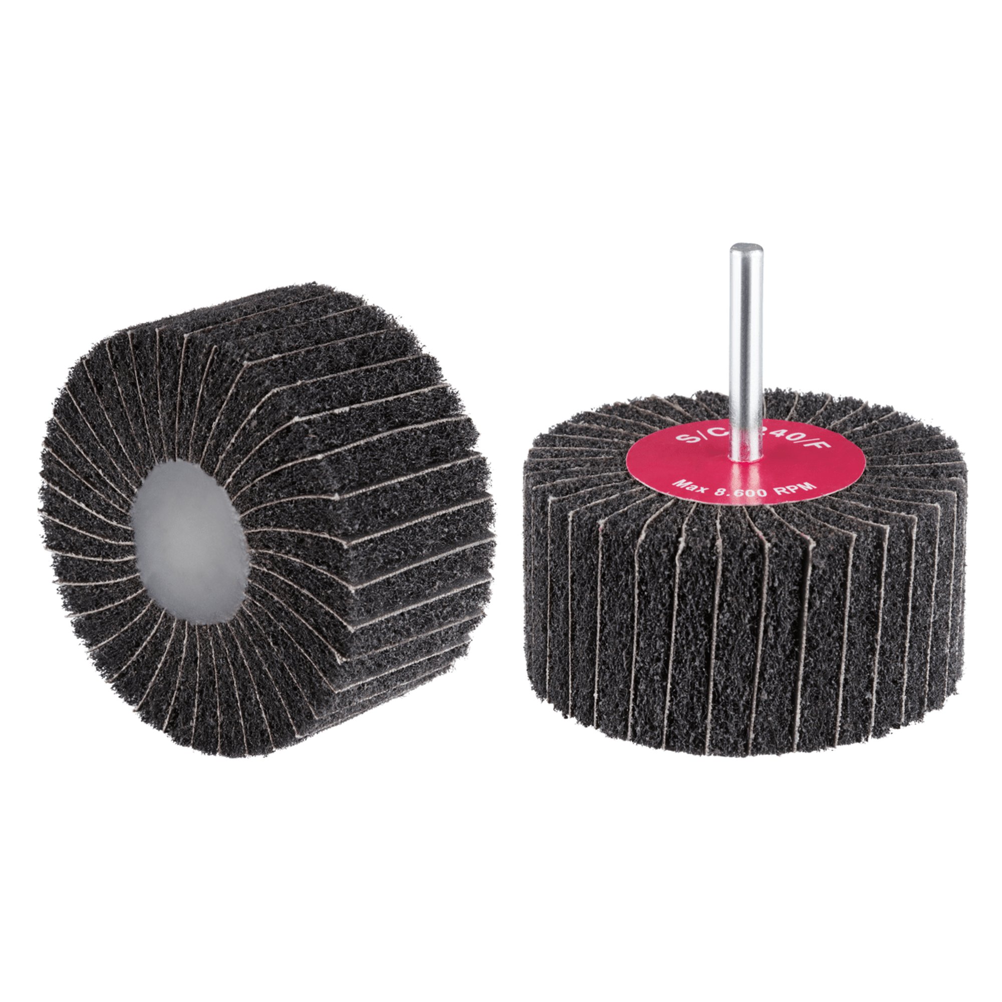 10 x RHODIUS VliesFächerschleifer Schleifmop VSK Ø 80 mm Körnung A240 very fine