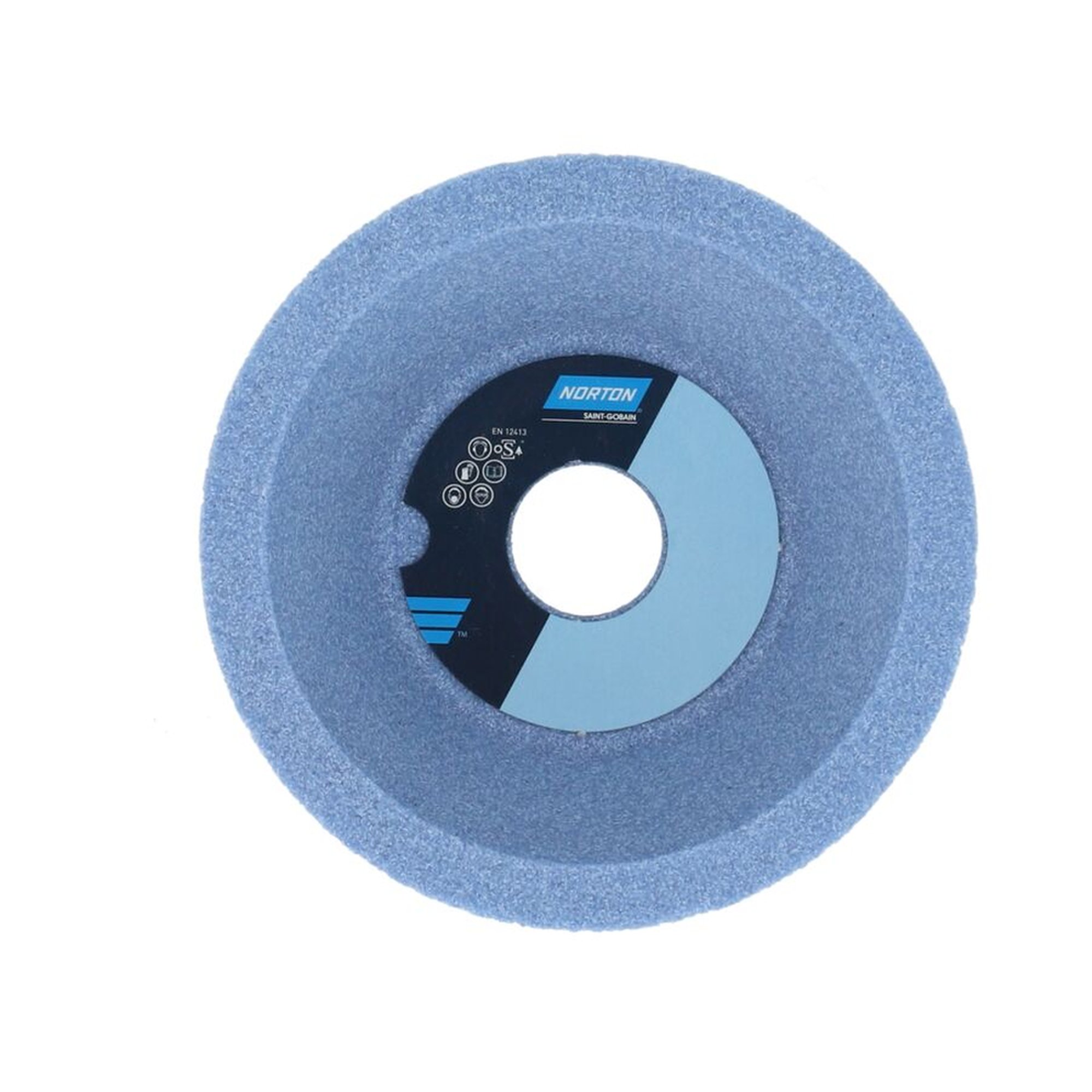 2 x Norton Schleiftopf kegelig 100x40x20 3SG 60 KVX für präzises Schleifen