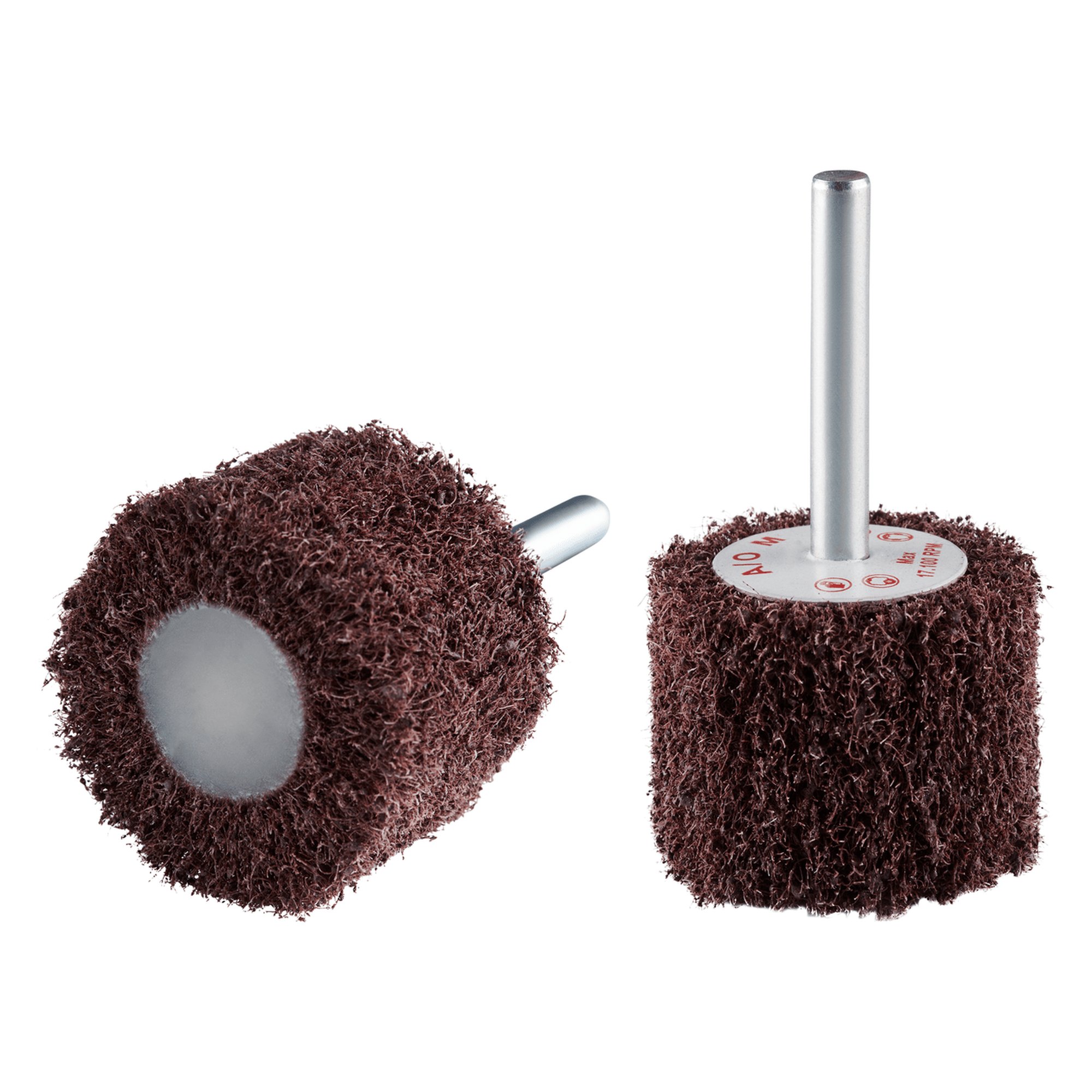 10 x RHODIUS VliesFächerschleifer Schleifmop VS Ø 40 mm Körnung medium