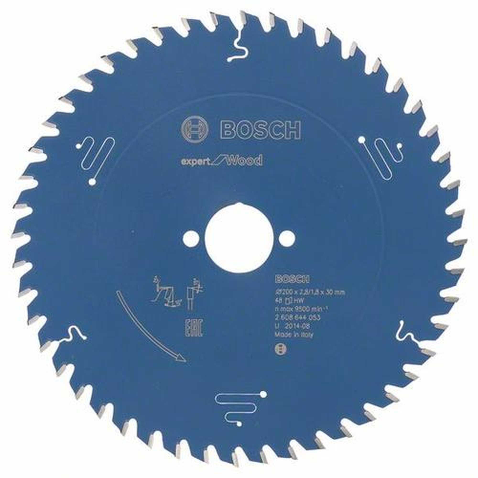 BOSCH Kreissägeblatt Expert für Holz, Ø 200 mm, 48 Zähne