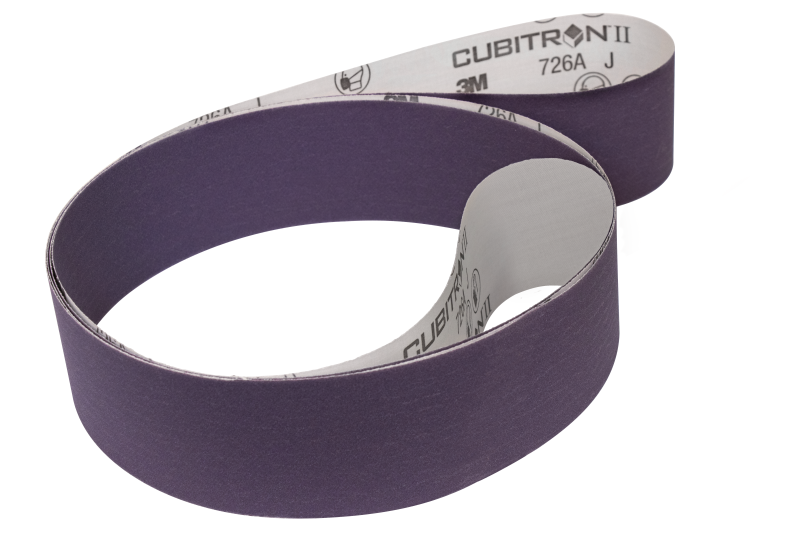 8x 3M Cubitron II Schleifband 726A | 75x2000 mm | Körnung 400+