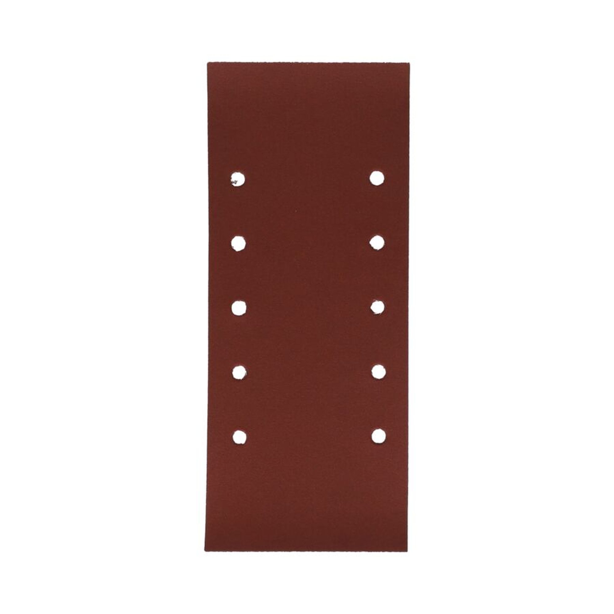 10 x Norton Schleifbögen 10-Loch oval Flexovit 115x280mm K120 MERCHANDISING