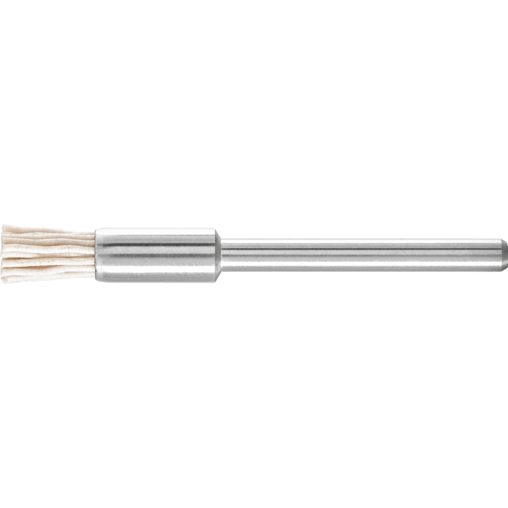 10 x PFERD Pinselbürste mit Schaft, gezopft PBU 0505/3 AO 320 0,50