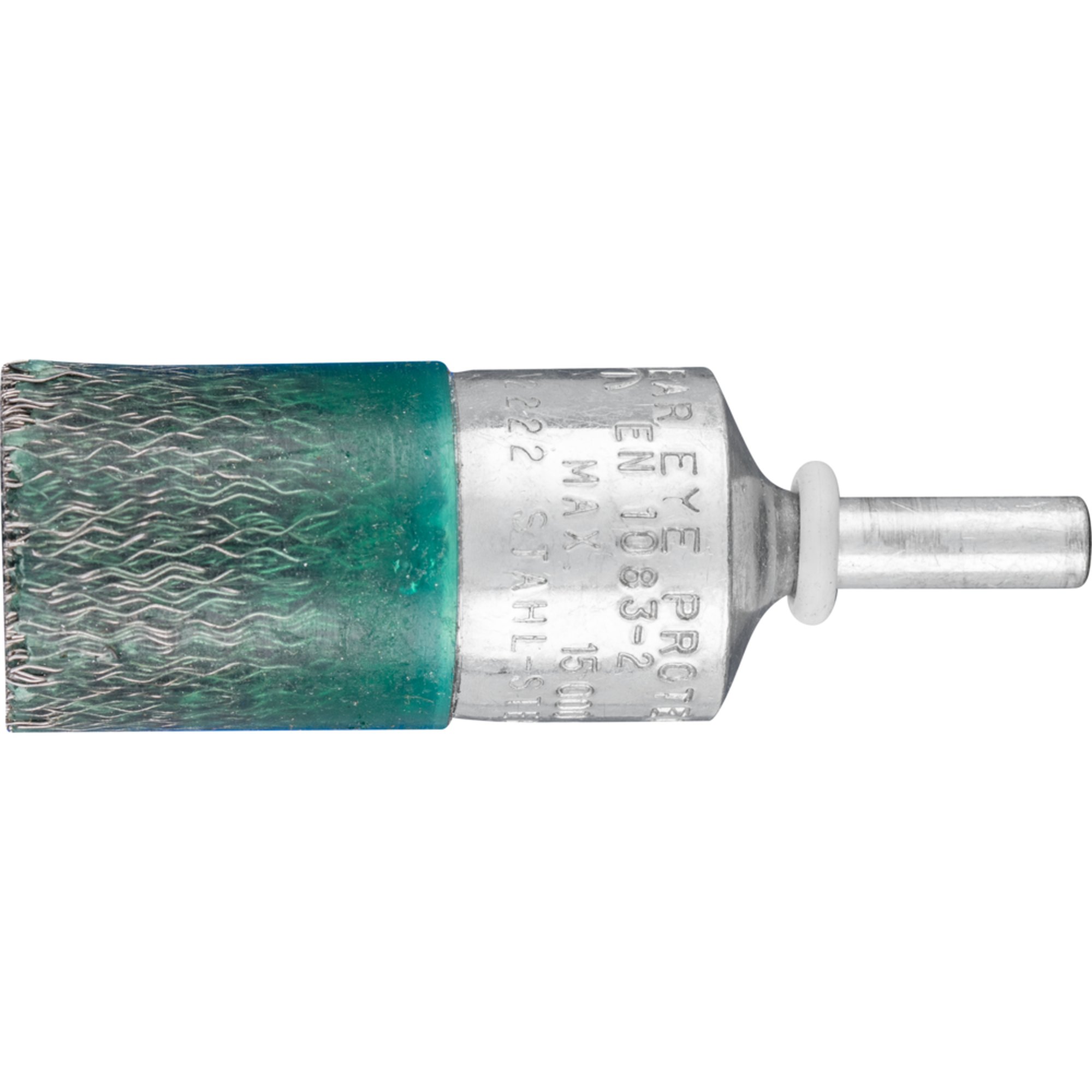 10 x PFERD Pinselbürste mit Schaft, vulkanisiert PBV 2222/6 ST 0,25