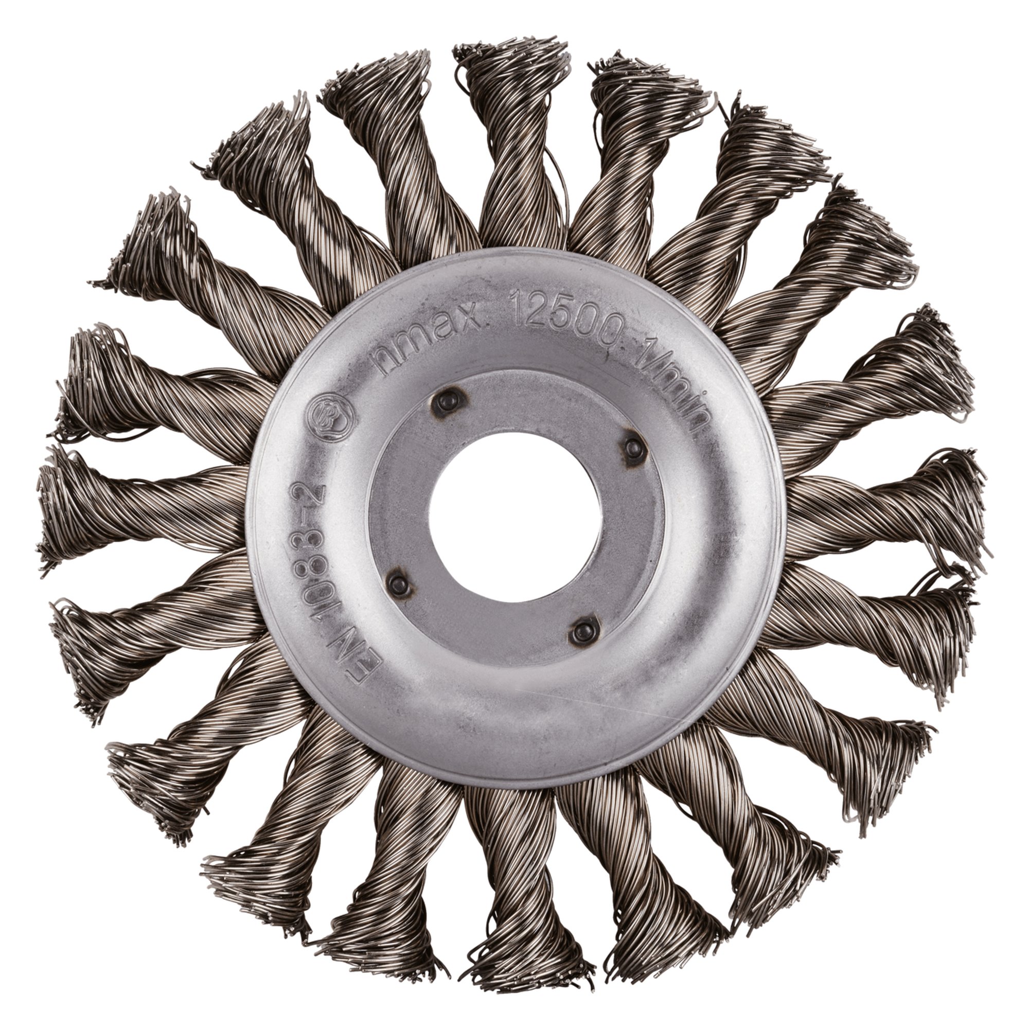 10 x RHODIUS Stahlbürste Drahtbürste Rundbürste ERBZ Ø 125 mm