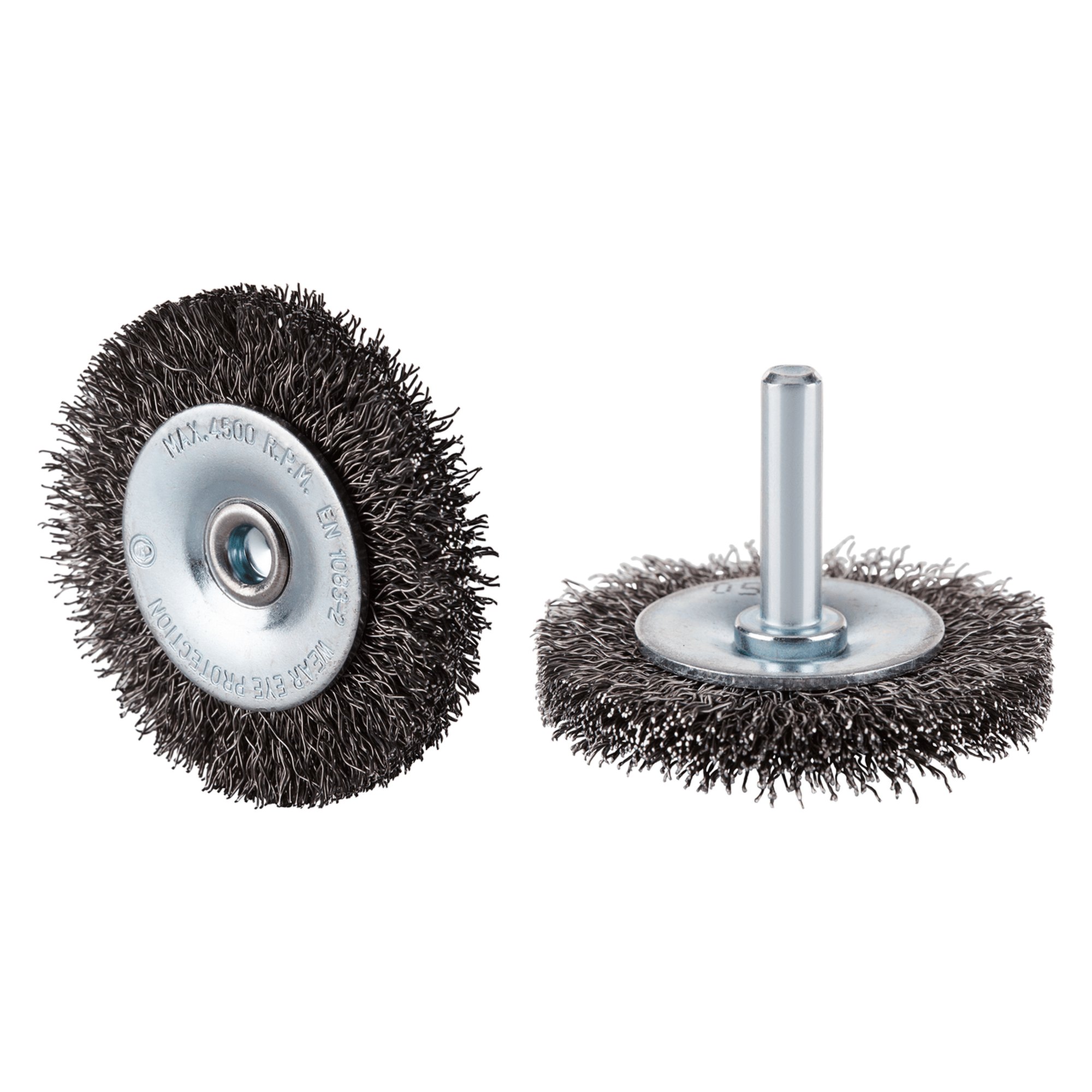 20 x RHODIUS Stahlbürste Drahtbürste Rundbürste SRBWBM Ø 50 mm
