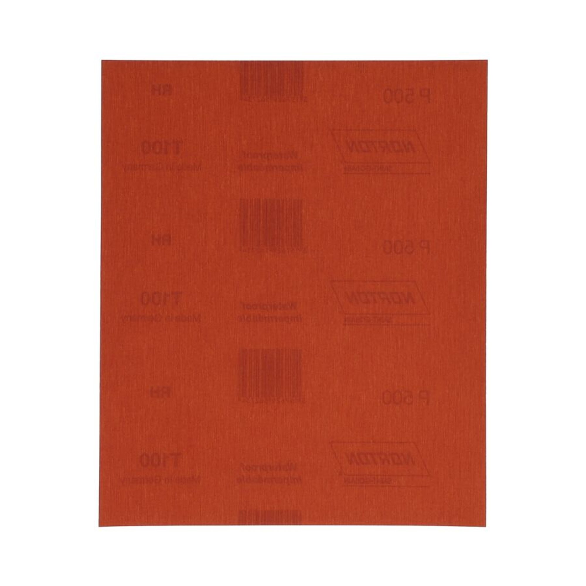 50 x Norton Schleifpapier Schleifbogen 230x280 mm | Korn 500 wasserfest | T100